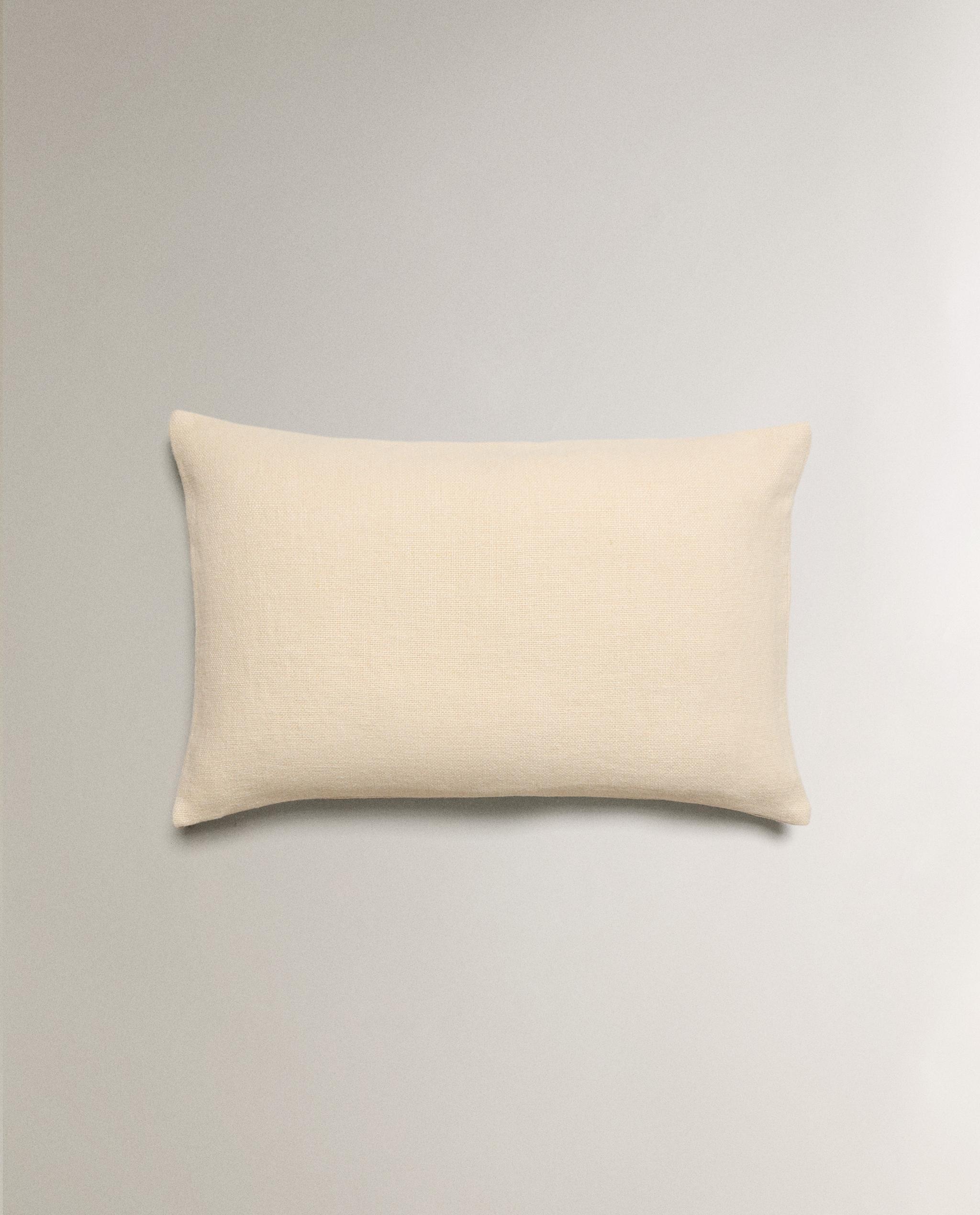 ZARA HOME ホワイトクッションカバー2枚セット キッズ ピローケース 無地 | Zara Home 日本/Japan