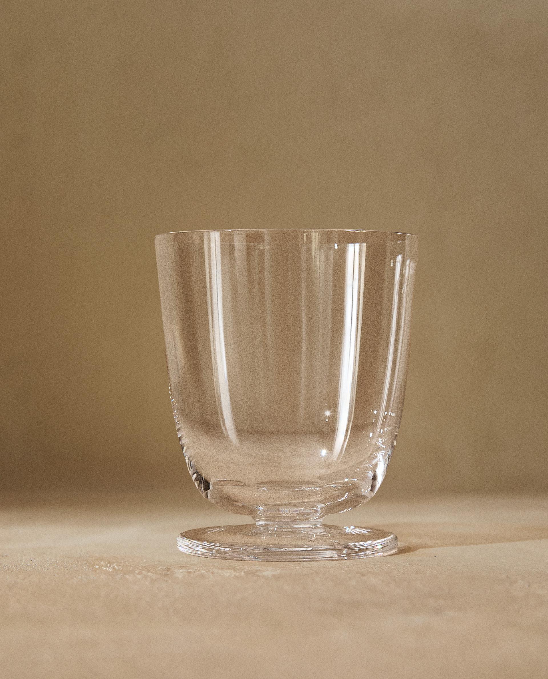 SET OF 2 - STEMMED GLASS M