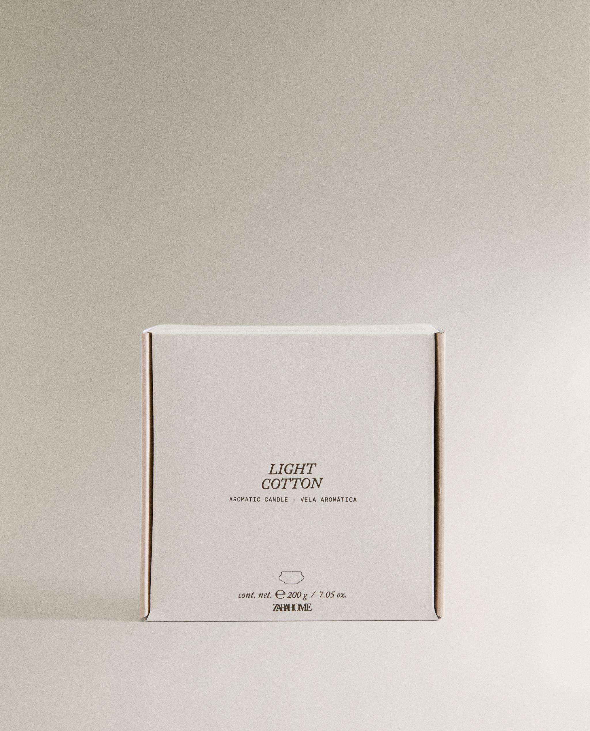 (200 G) LIGHT COTTON SCENTED CANDLE product thumbnail 6