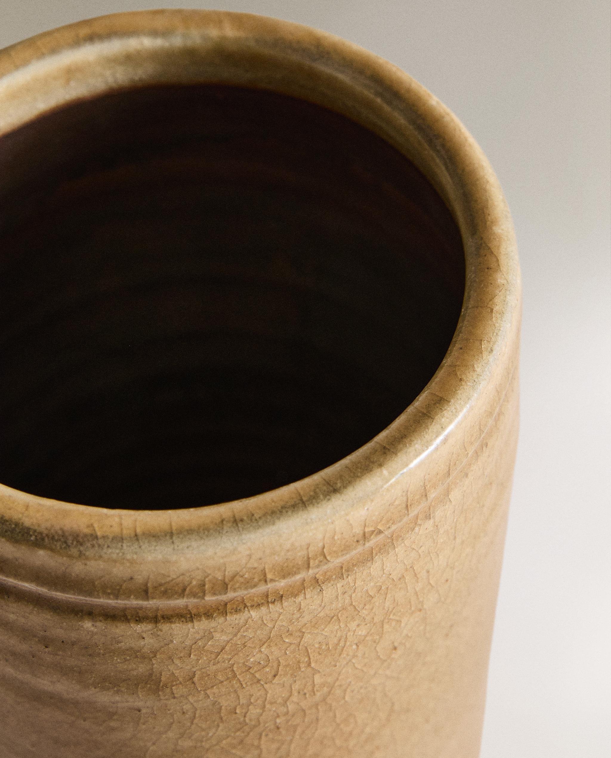 CYLINDRICAL CERAMIC VASE product thumbnail 12