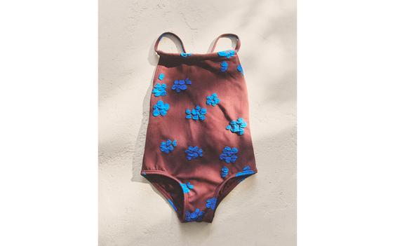 KIDS’ FLORAL SWIMSUIT