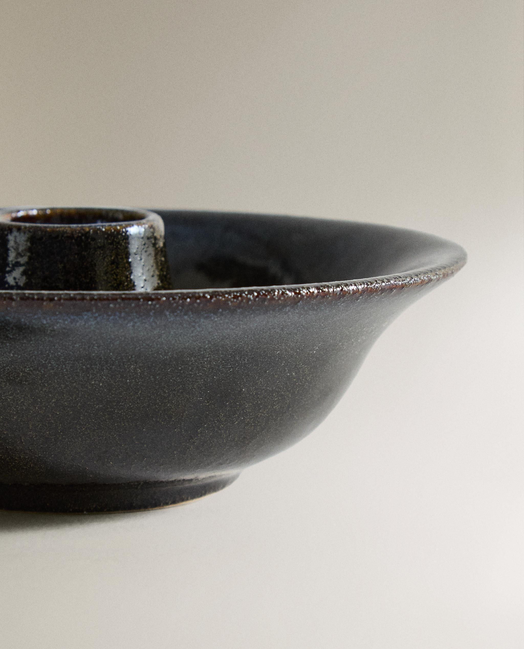 IRON AND STONEWARE CANDLEHOLDER product thumbnail 6