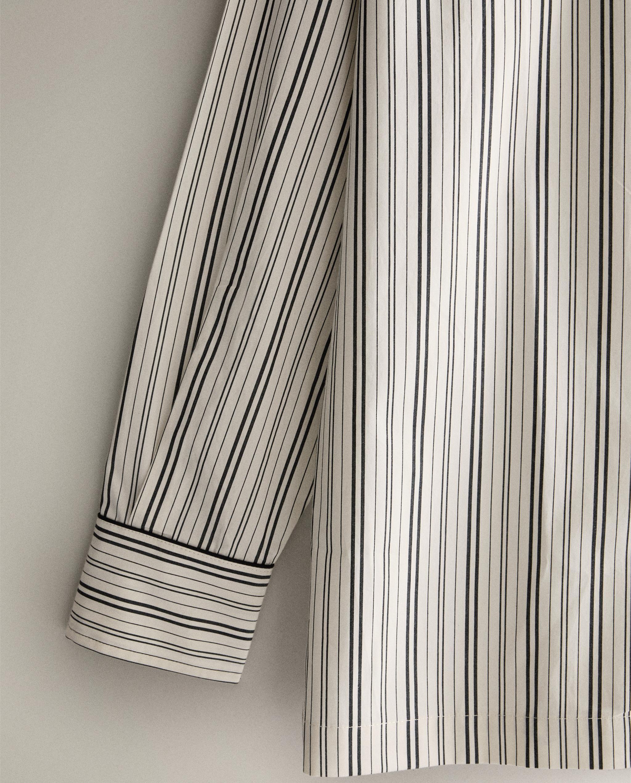 STRIPED COTTON SHIRT product thumbnail 8