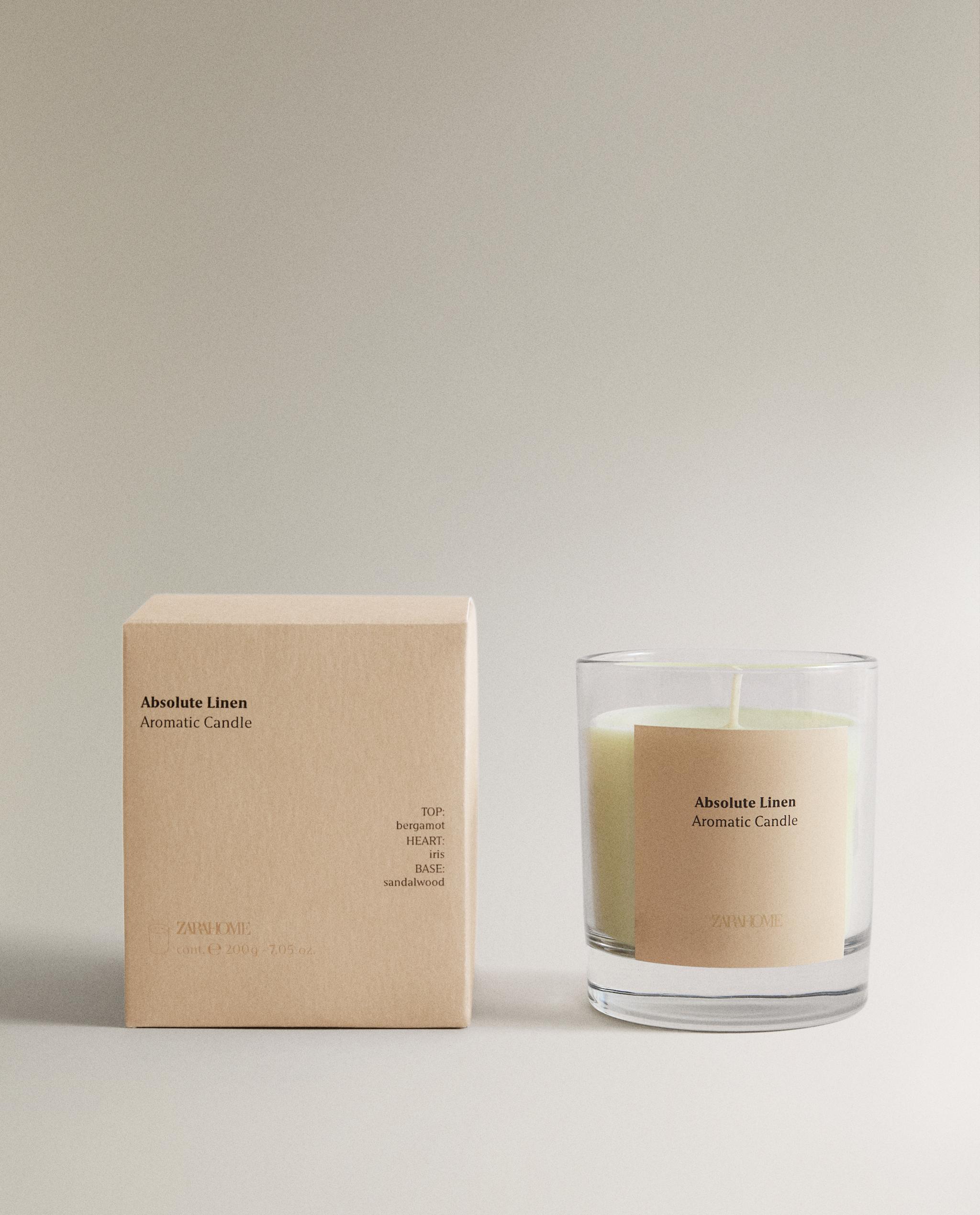 (200 G) ABSOLUTE LINEN SCENTED CANDLE product thumbnail 8
