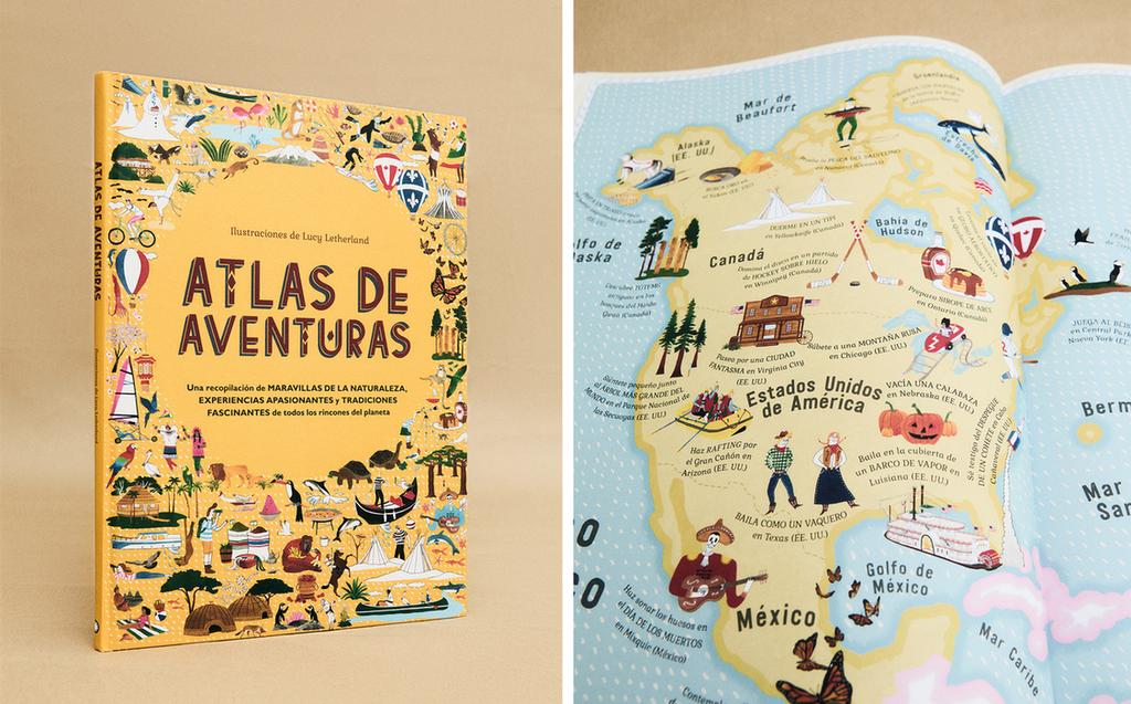 LIBRO INFANTIL ATLAS DE AVENTURAS (ESPAÑOL)