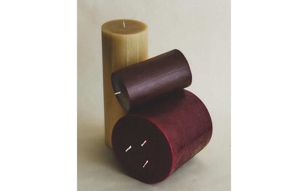 圓柱形裝飾蠟燭