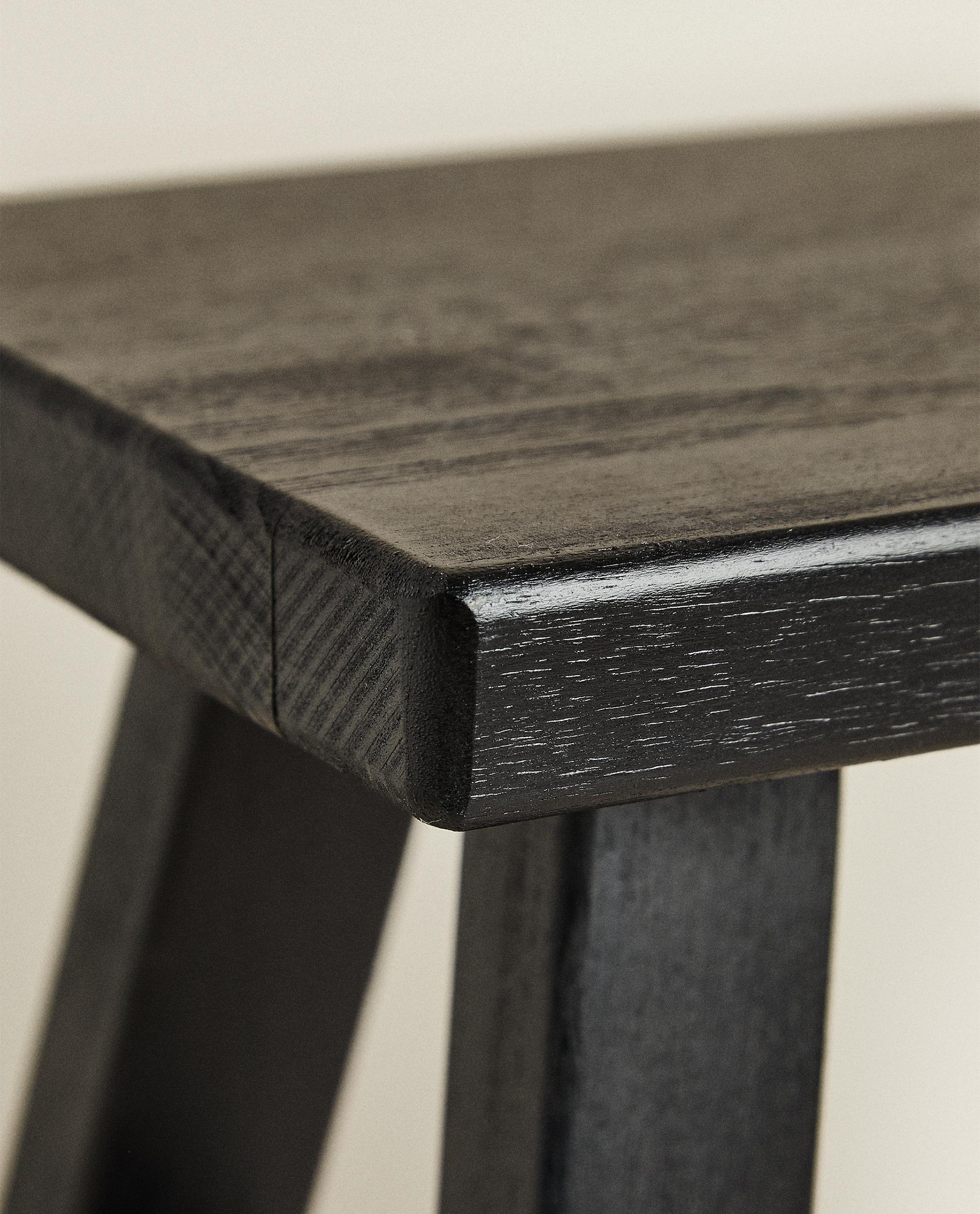 SMALL WOODEN STOOL product thumbnail 12