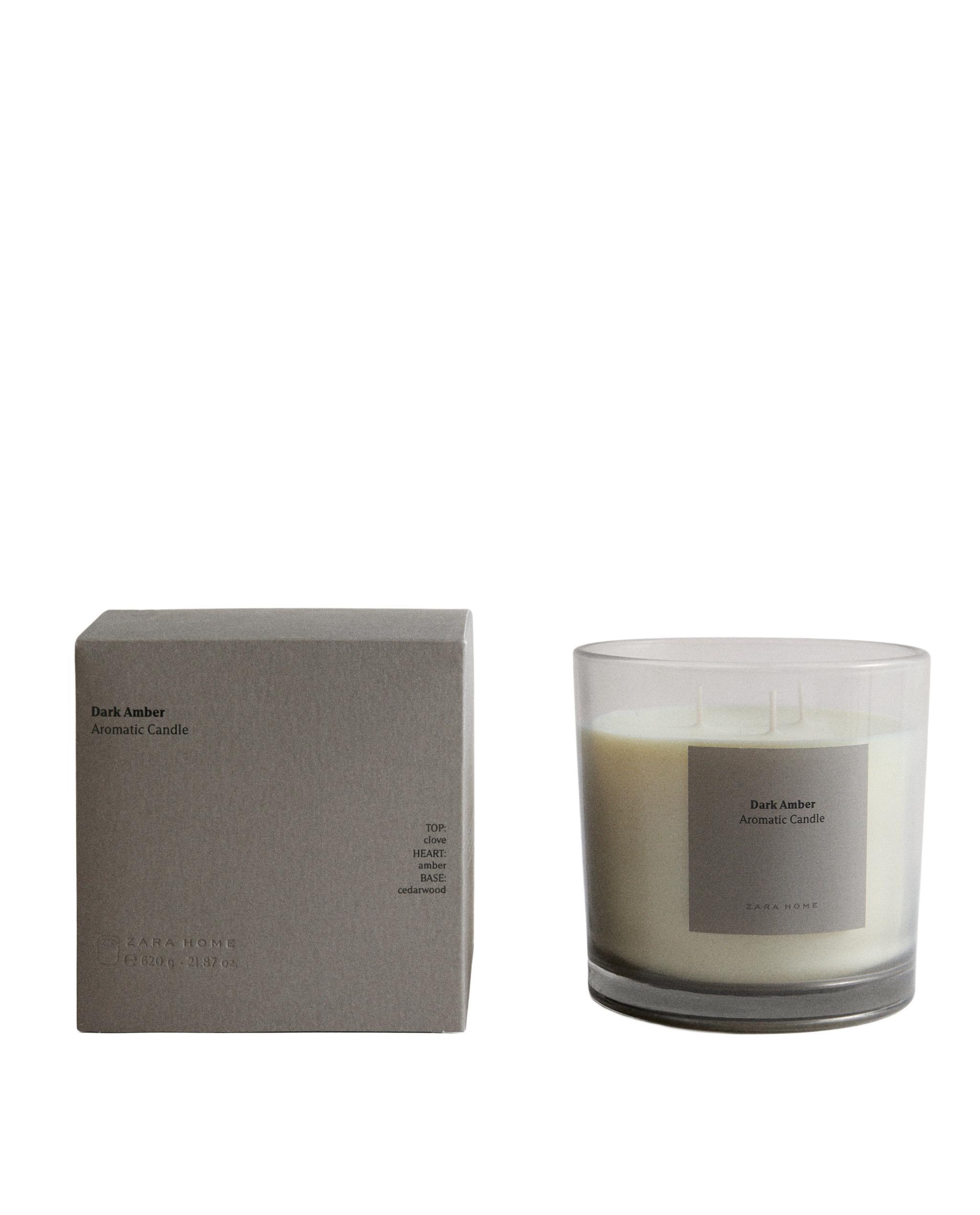620G) DARK AMBER アロマキャンドル | Zara Home 日本/Japan