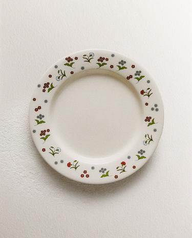 PLATO INFANTIL GRES FLORAL