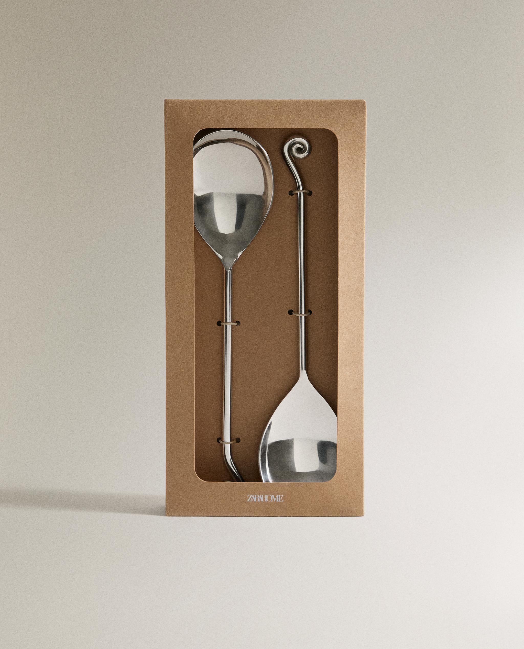 SPIRAL SERVING CUTLERY SET (SET OF 2) product thumbnail 7