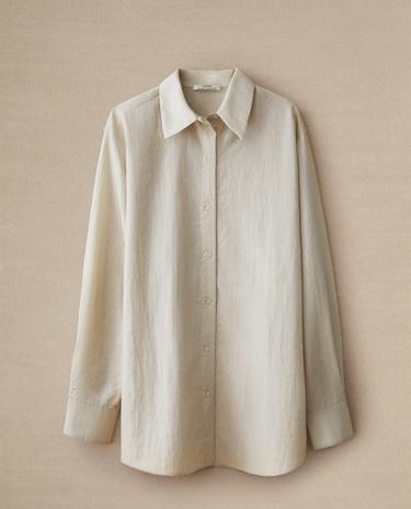 CHEMISE FINITION SATINÉE