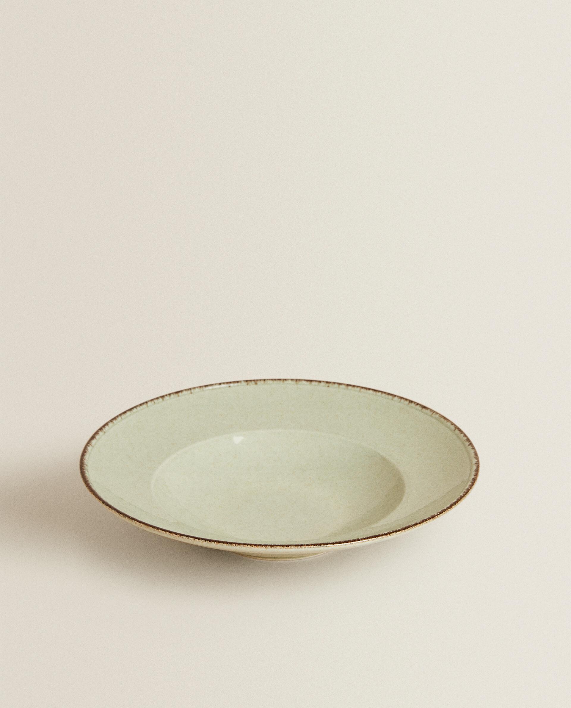 パスタ皿 ポーセリン アンティーク調エッジ | Zara Home 日本/Japan