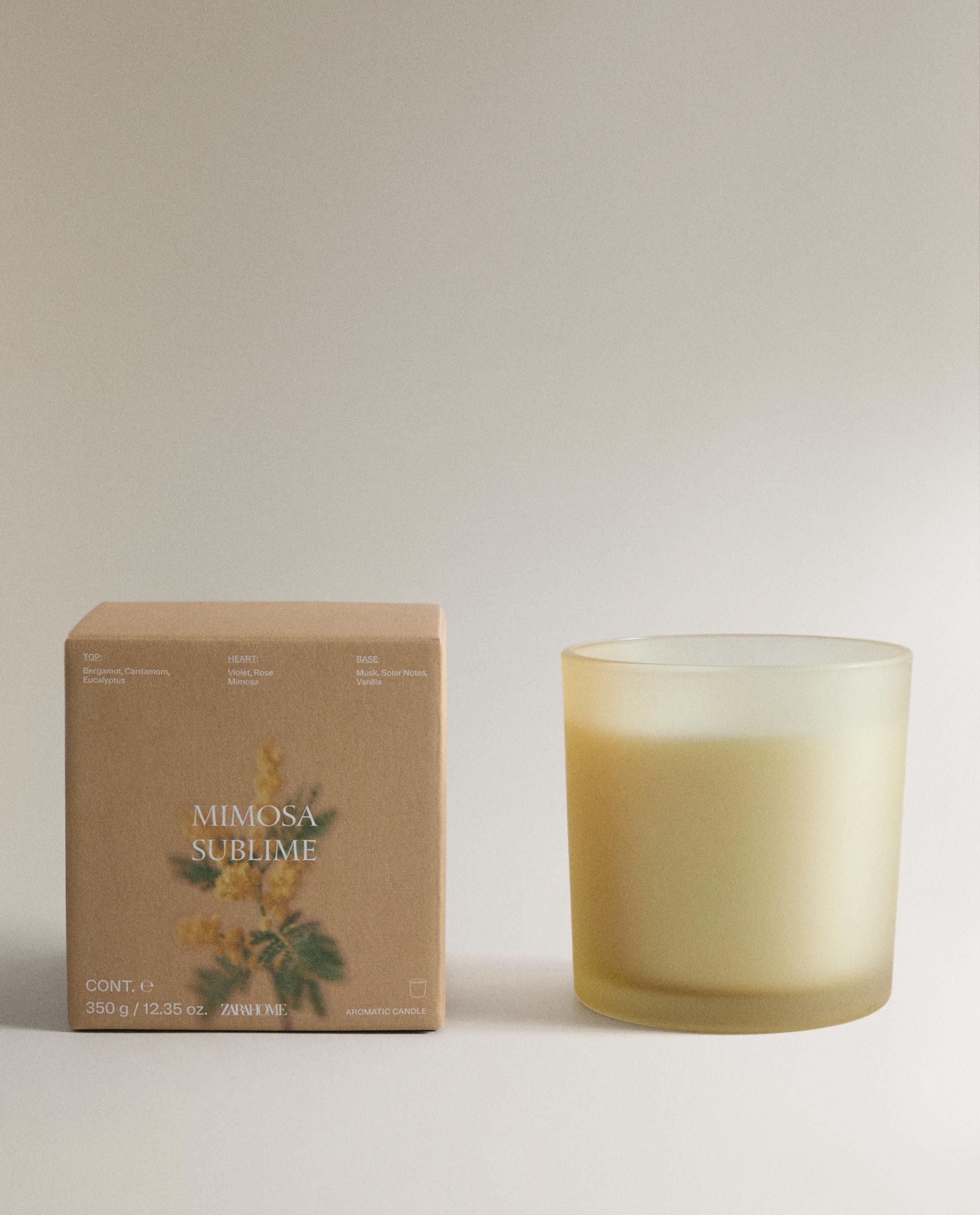(350 G) MIMOSA SUBLIME SCENTED CANDLE product thumbnail 6