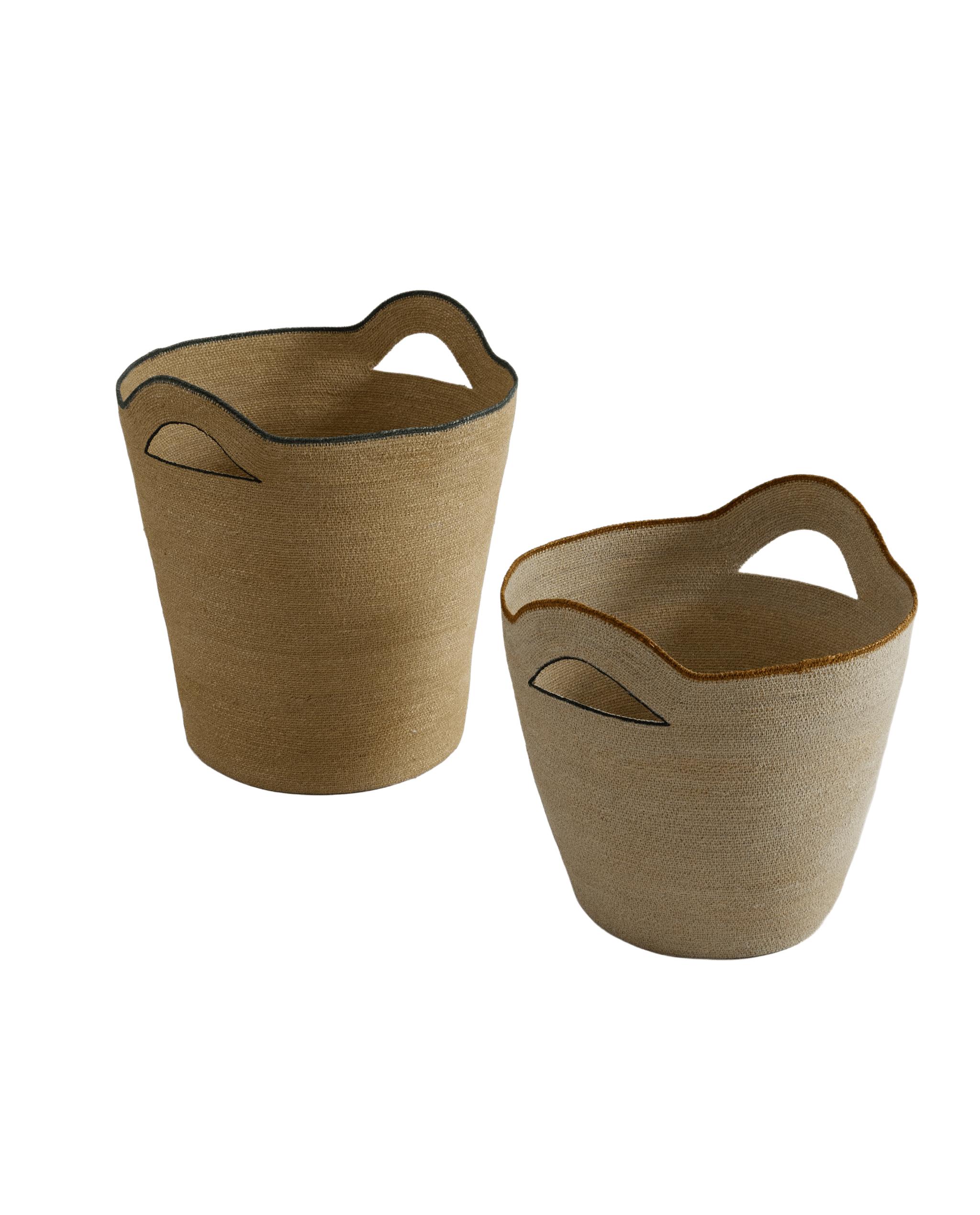SEAGRASS BASKET WITH PIPING product thumbnail 9