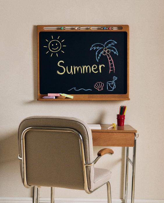 HOUTEN SCHOOLBORD KIDS
