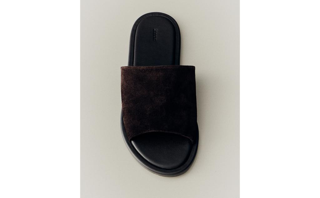 LEATHER SLIDERS