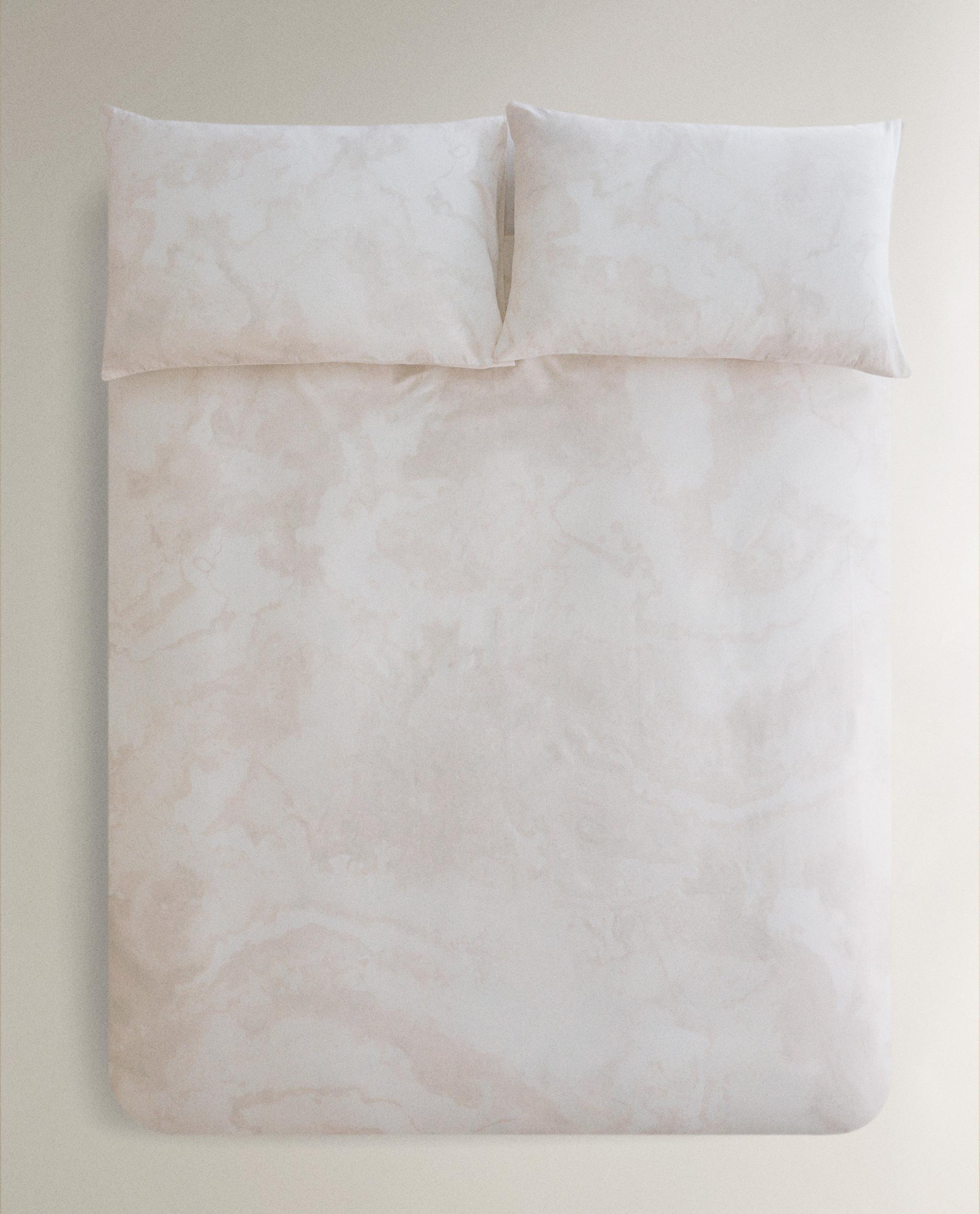 MARBLE PRINT DUVET COVER product thumbnail 7