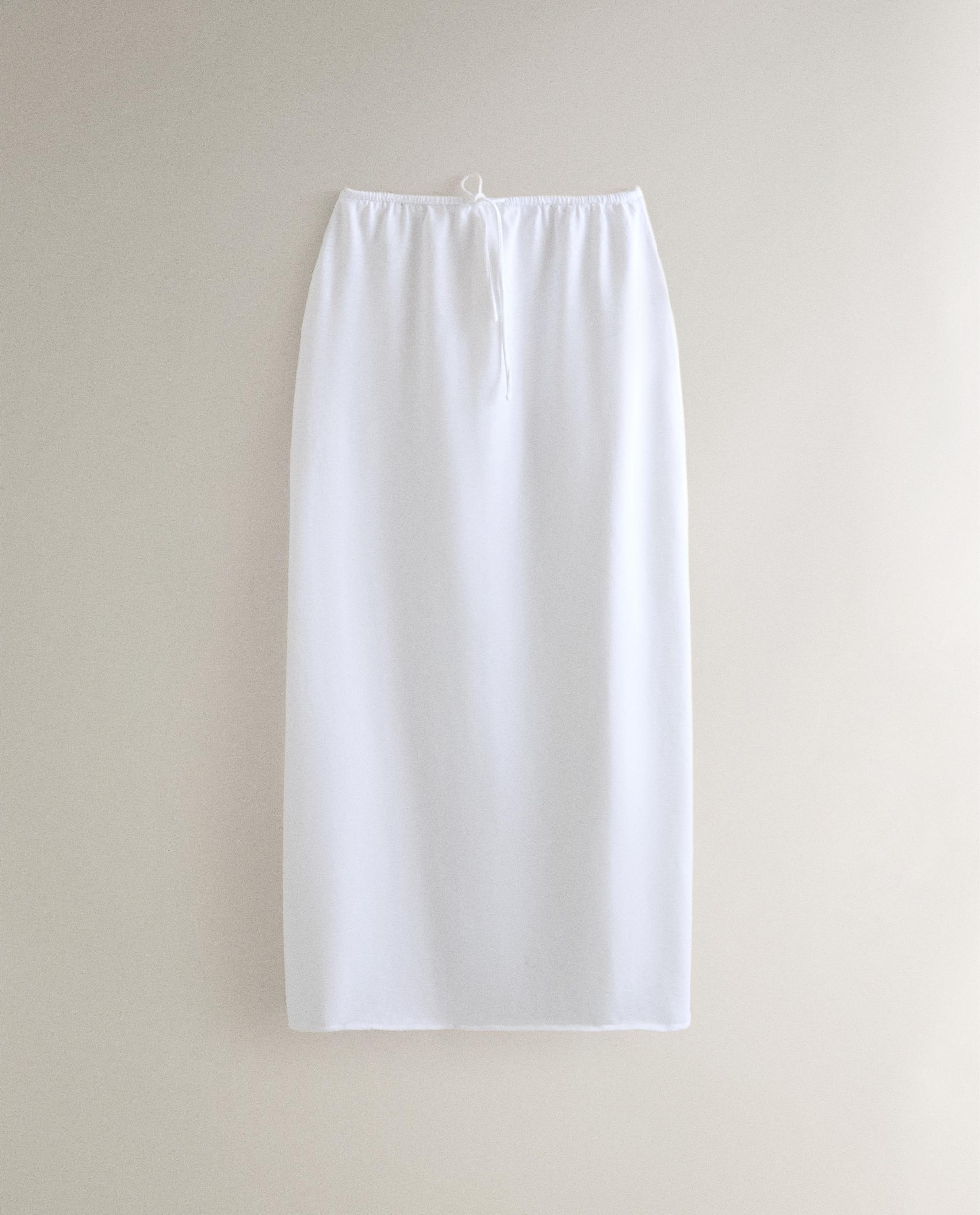 COTTON MIDI SKIRT product thumbnail 4