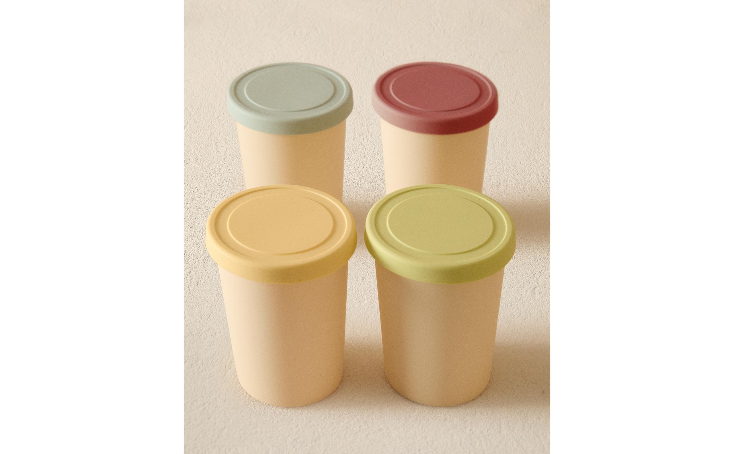 シリコン製 アイスクリームカップ（4個セット） | Zara Home 日本/Japan