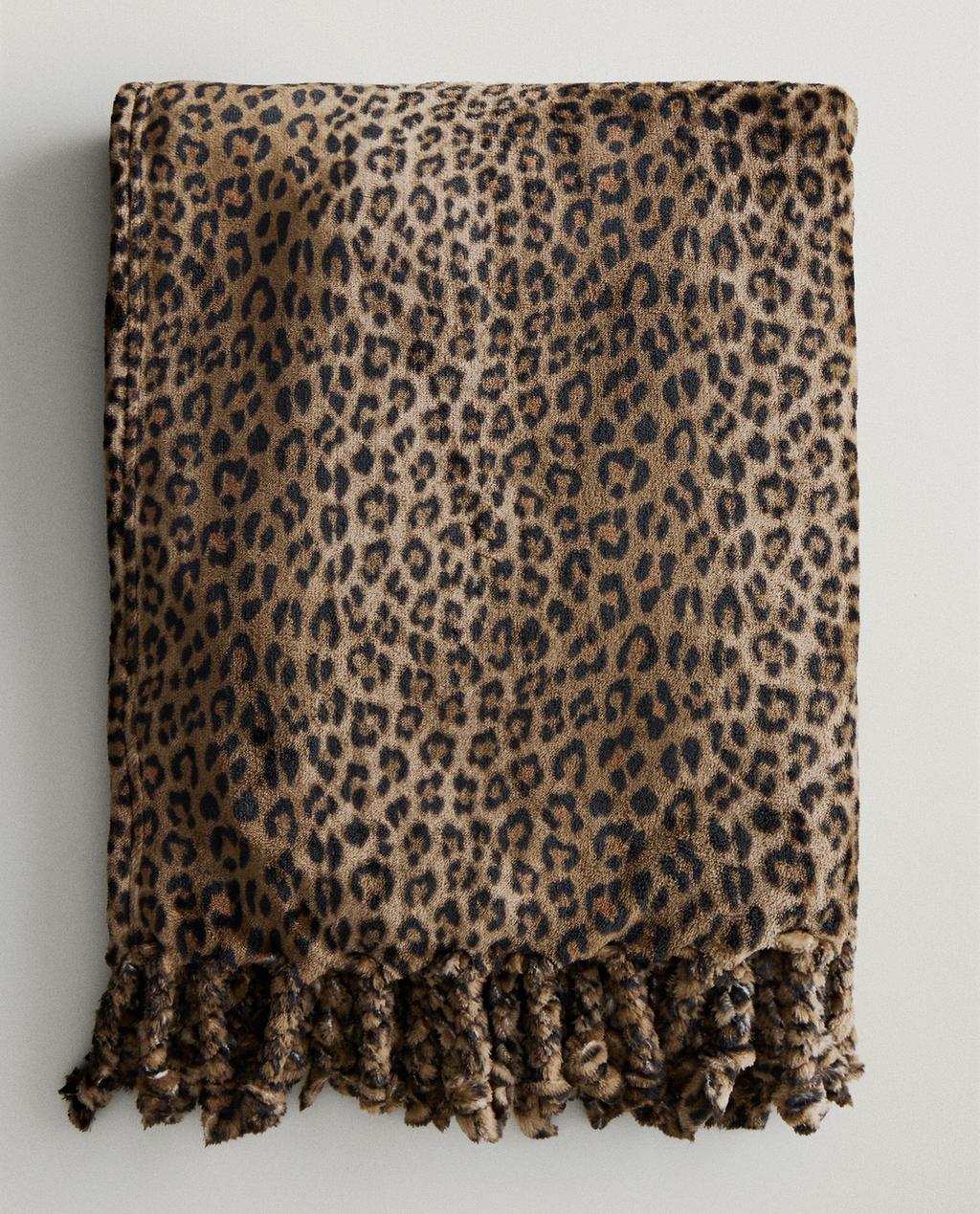 Zara Home Animal print yun ədyal