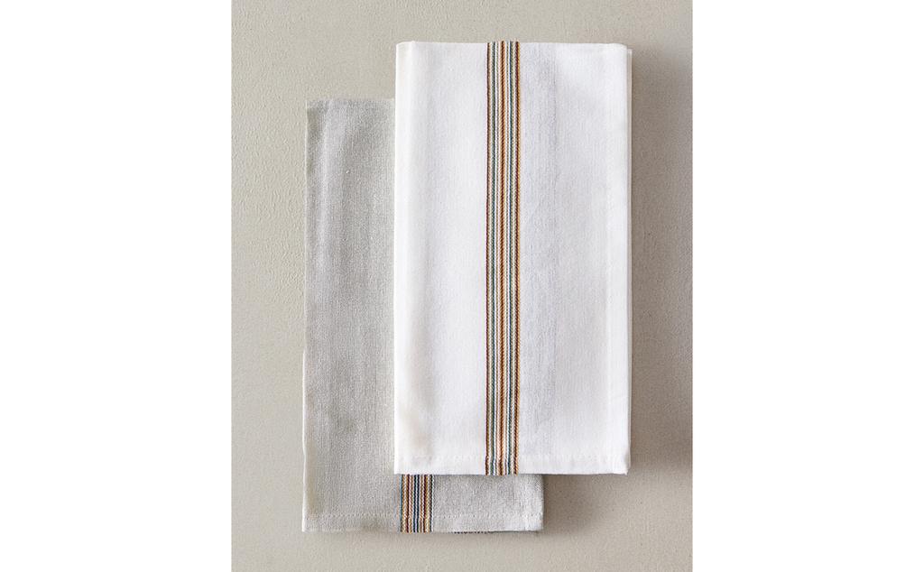 STRIPED TEA TOWEL PACK (PACK OF 2) STRIPED TEA TOWEL PACK (PACK OF 2)