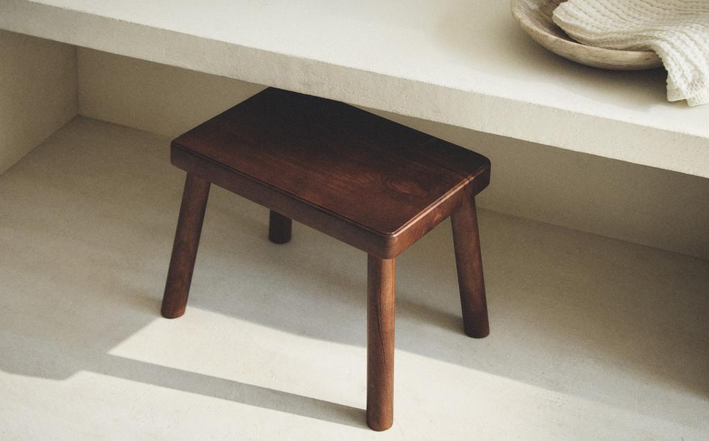 TABURETE MADERA DE ACACIA TABURETE MADERA DE ACACIA