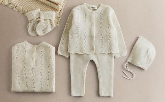 CONJUNTO ROPA BEBÉ CASHMERE