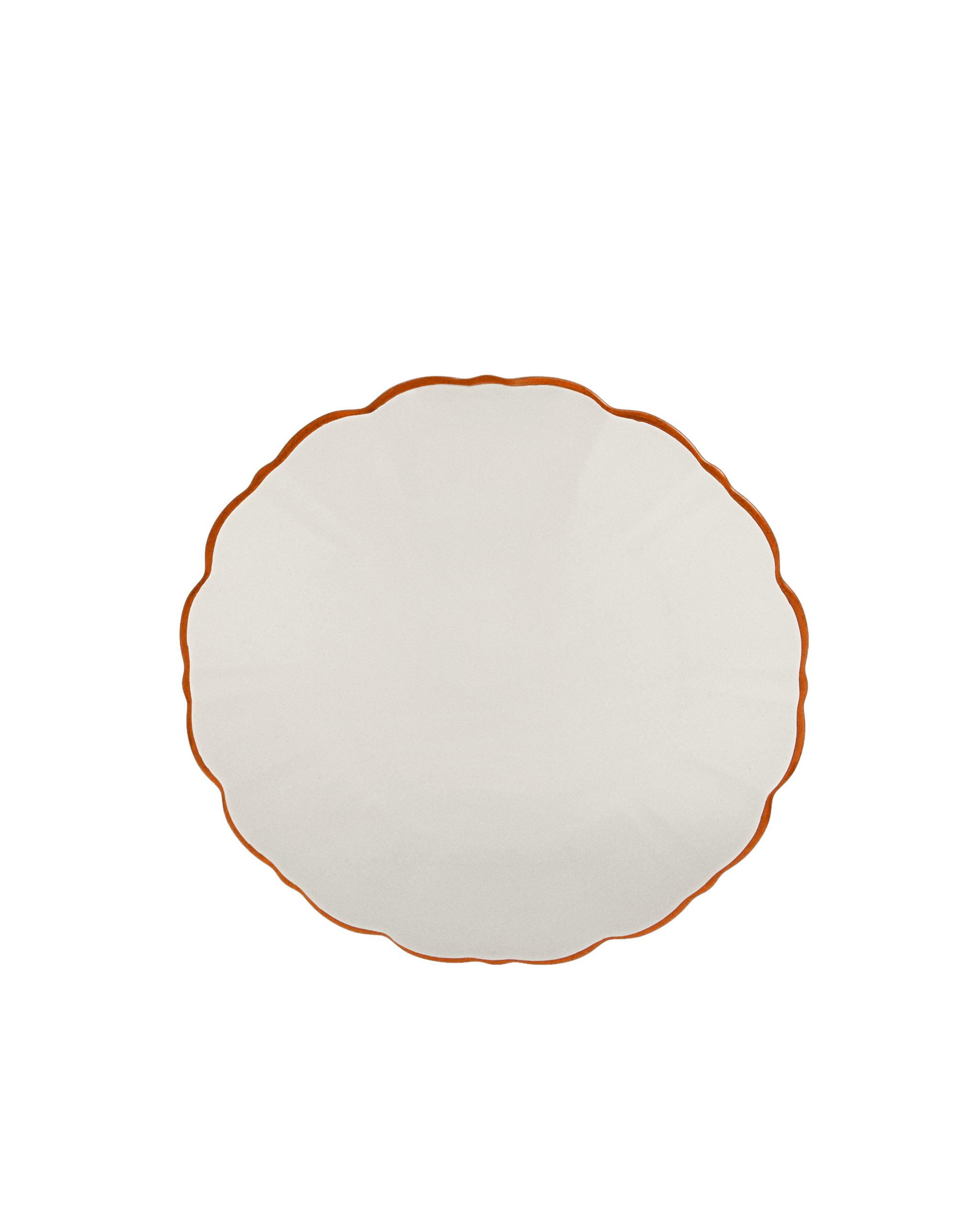GLASS DESSERT PLATE WITH RIM product thumbnail 15