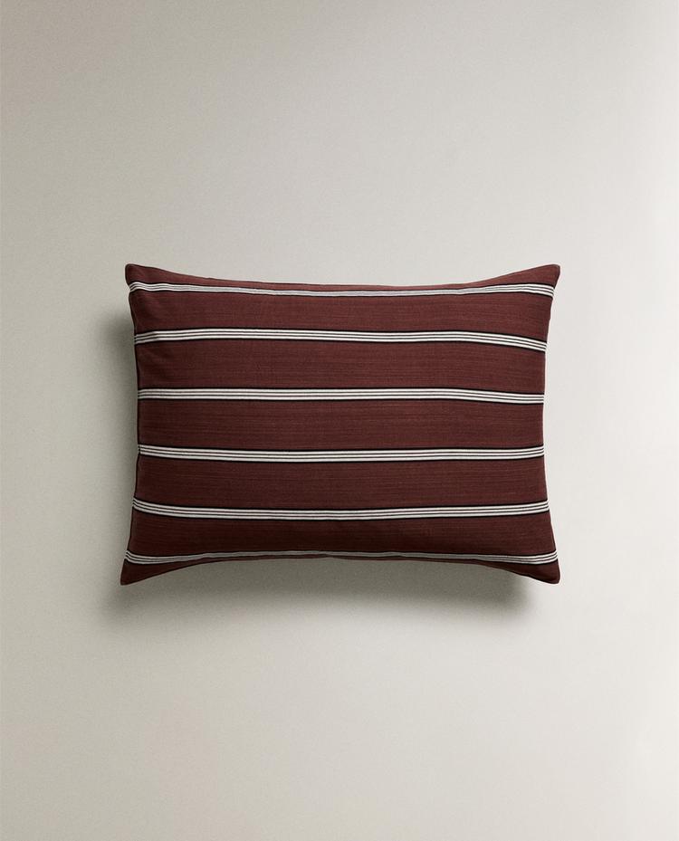 STRIPED COTTON CUSHION COVER X TENSIRA