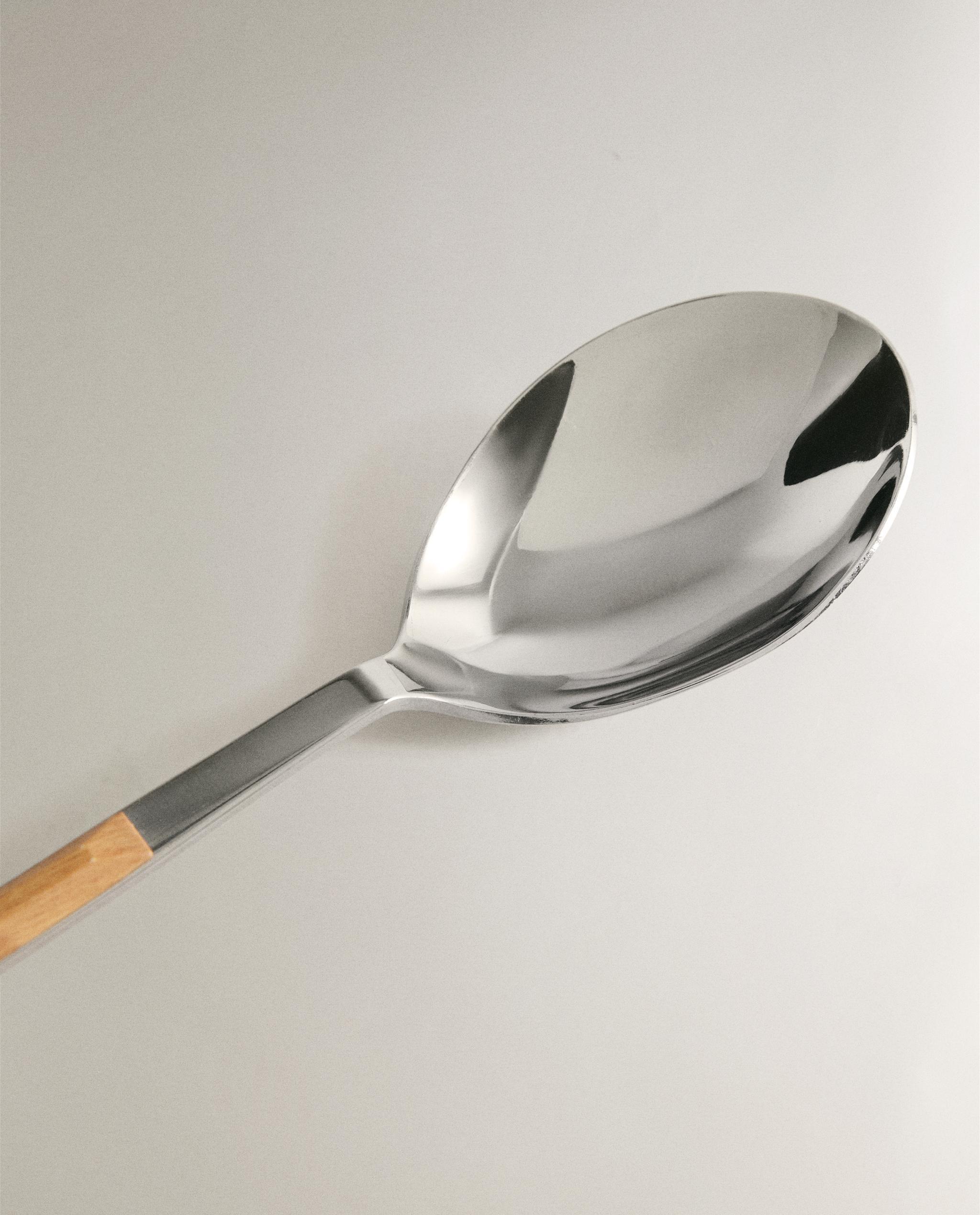 PACK OF SPOONS WITH WOOD-EFFECT HANDLES (PACK OF 4) product thumbnail 8