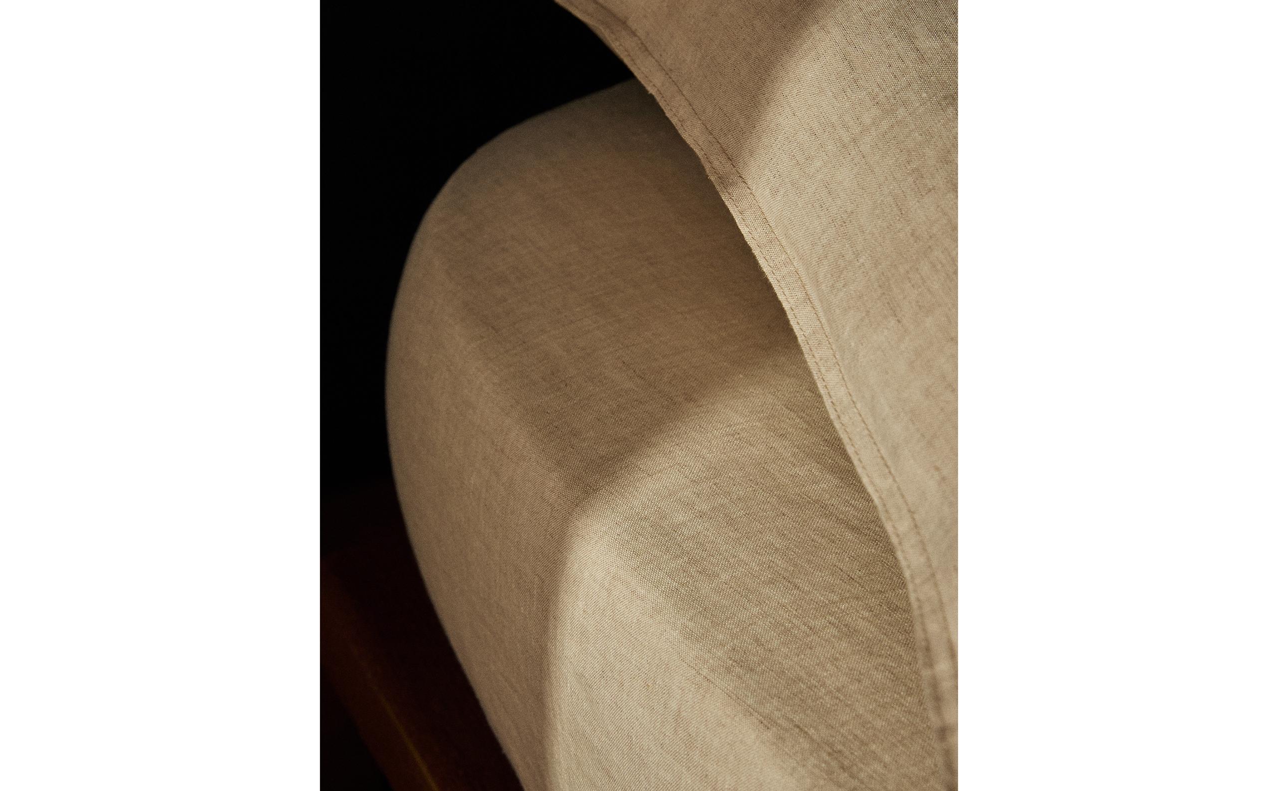 WASHED LINEN FITTED SHEET | 30 CM (160 GxM²)