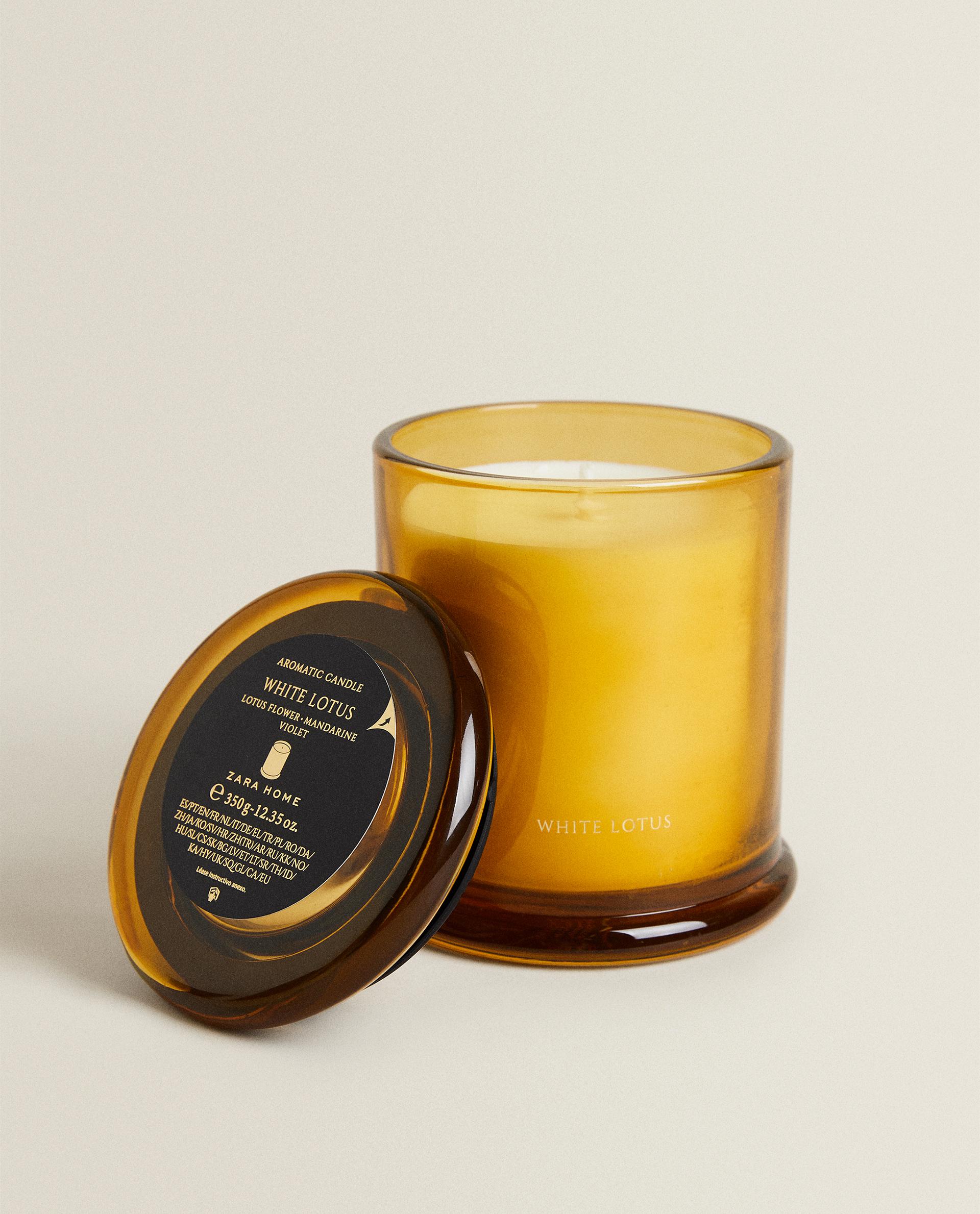 (350 G) WHITE LOTUS SCENTED CANDLE product thumbnail 5