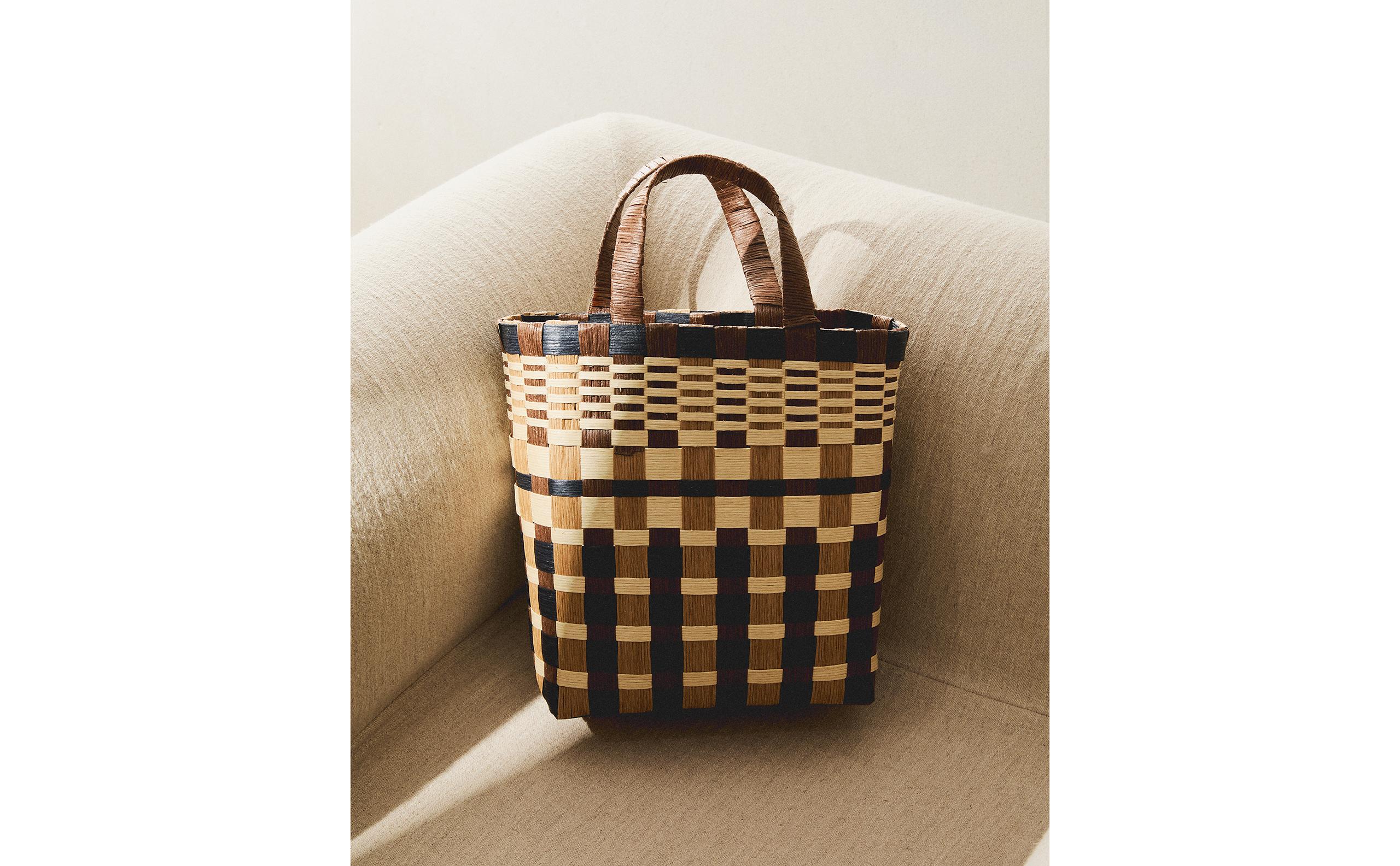 momo　　ZARA ミニトートバッグ マルチカラーミニトートバッグ | Zara Home 日本/Japan