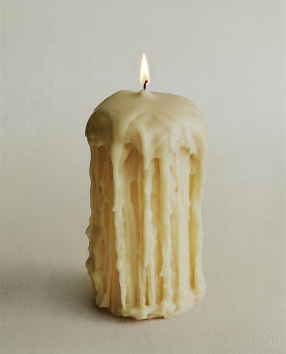(365 G) INCENSE LEATHER SCENTED CANDLE