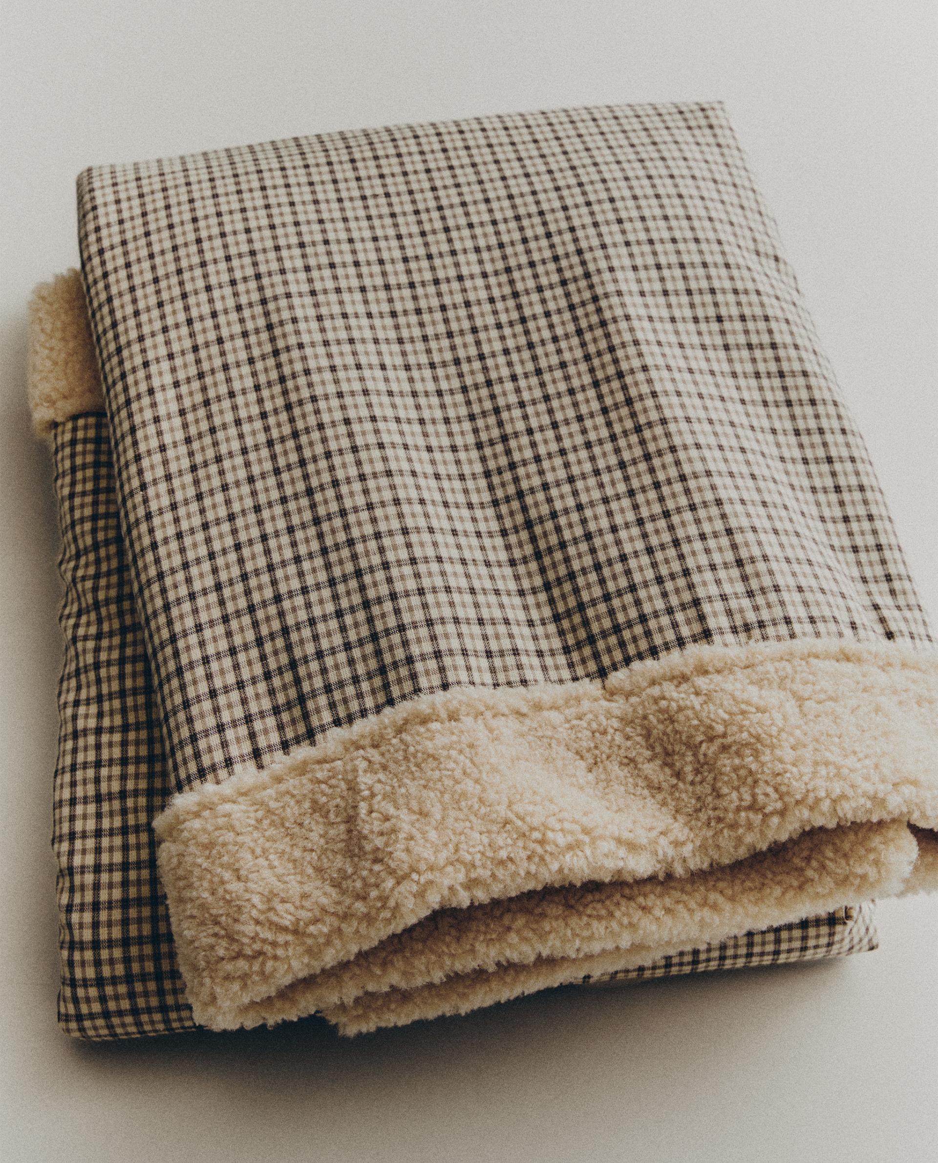 チェック柄ペットブランケット | Zara Home 日本/Japan