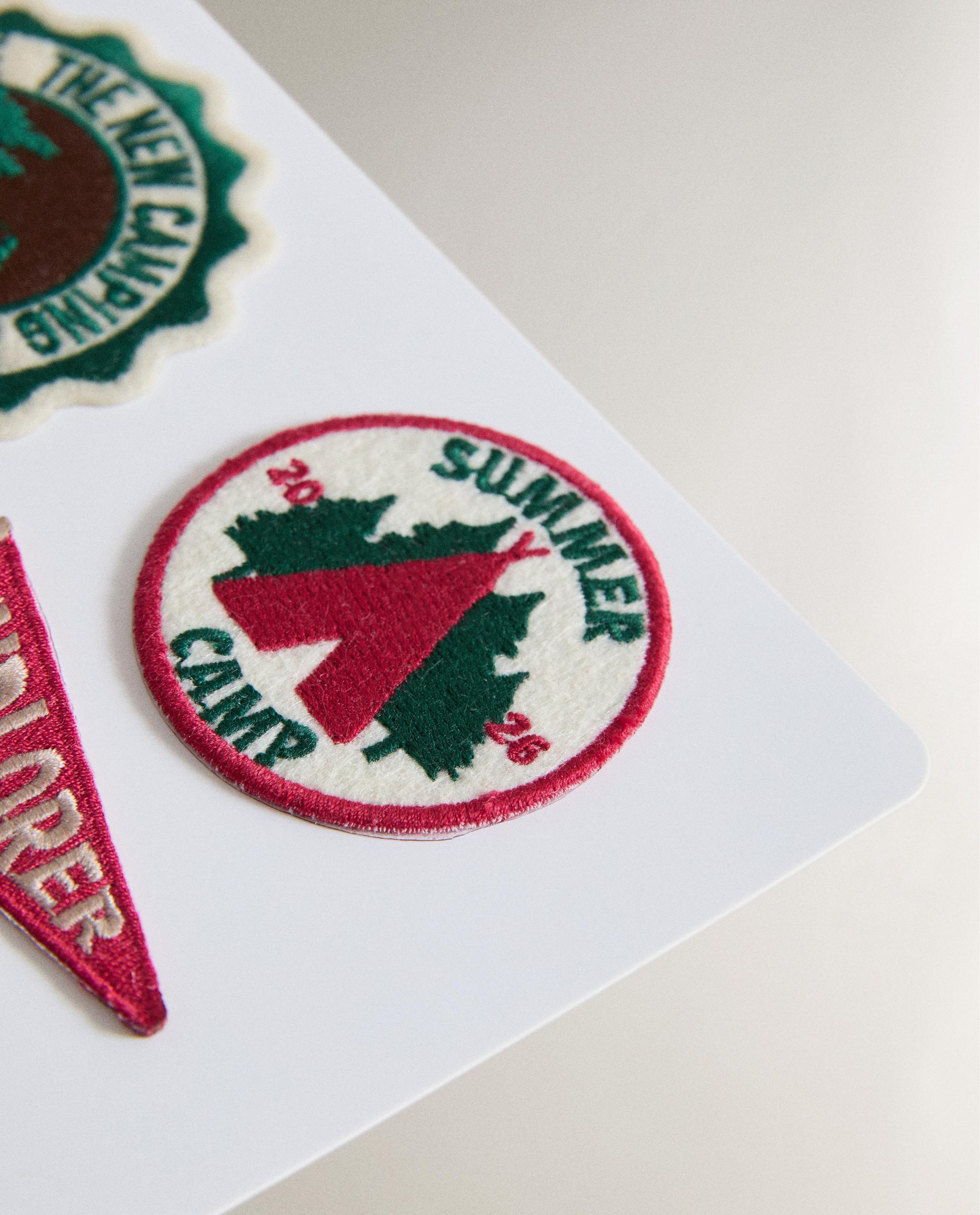 SET OF CAMPING PATCHES (SET OF 6) product thumbnail 2