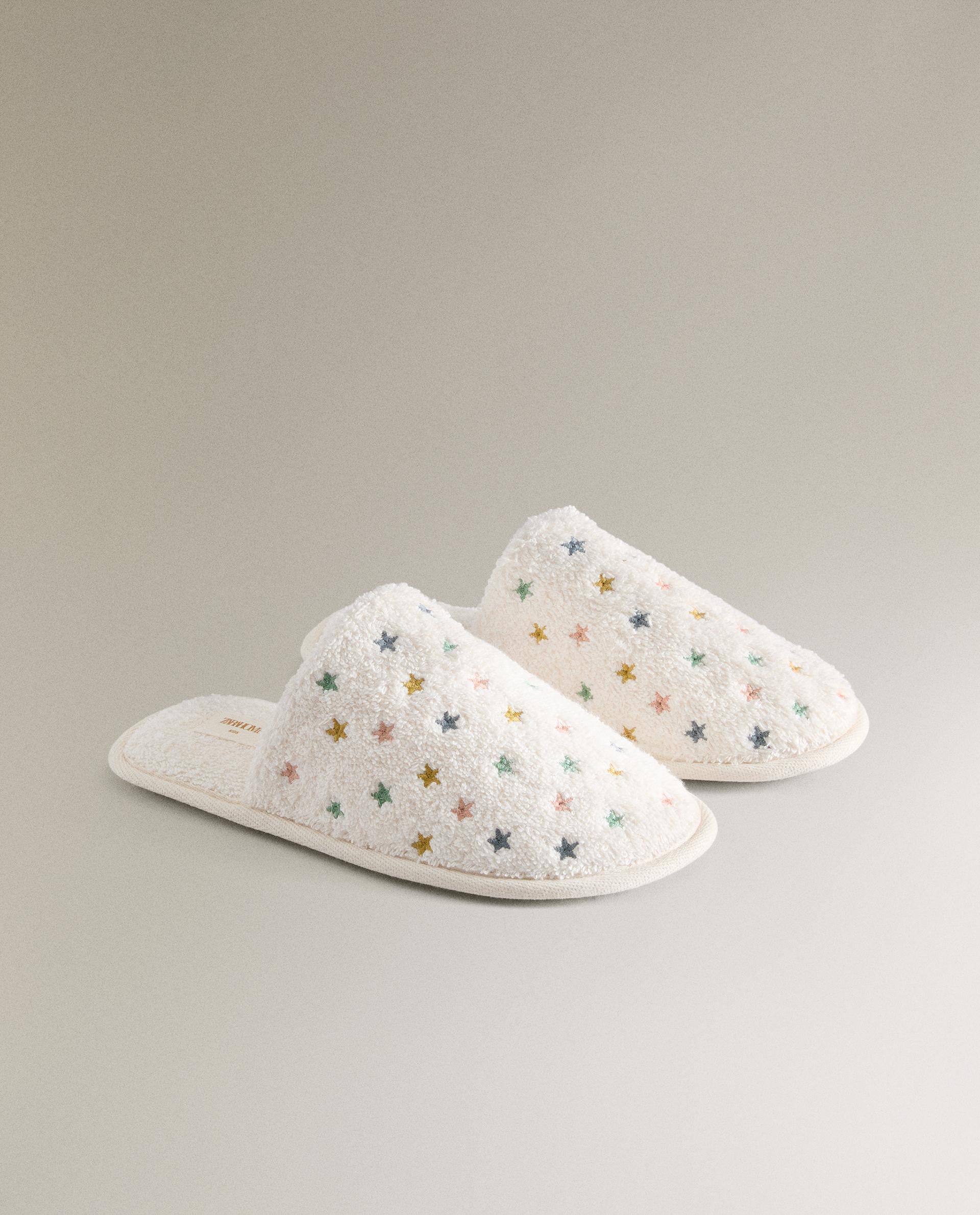 TERRYCLOTH STAR MULE SLIPPERS | Zara Home Canada TERRYCLOTH STAR MULE SLIPPERS | Zara Home Canada