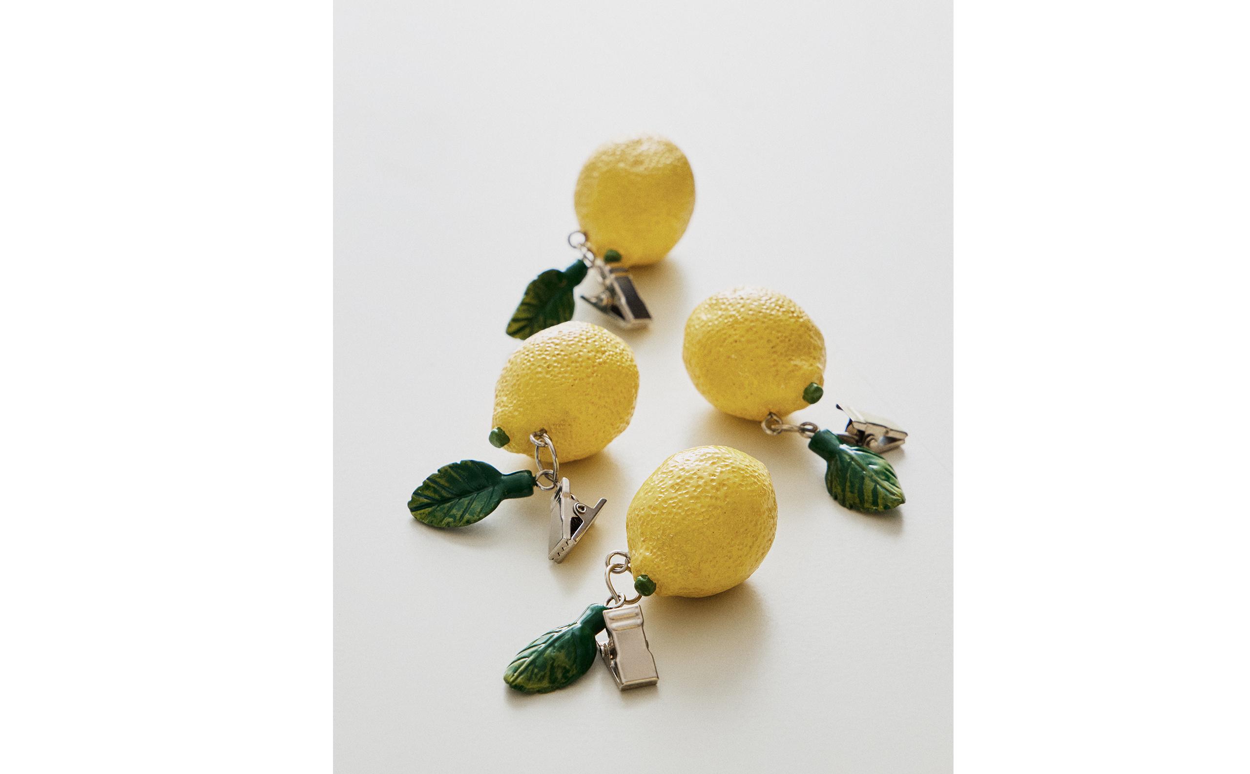 LEMON TABLECLOTH CLIPS (SET OF 4) | Zara Home United States of America