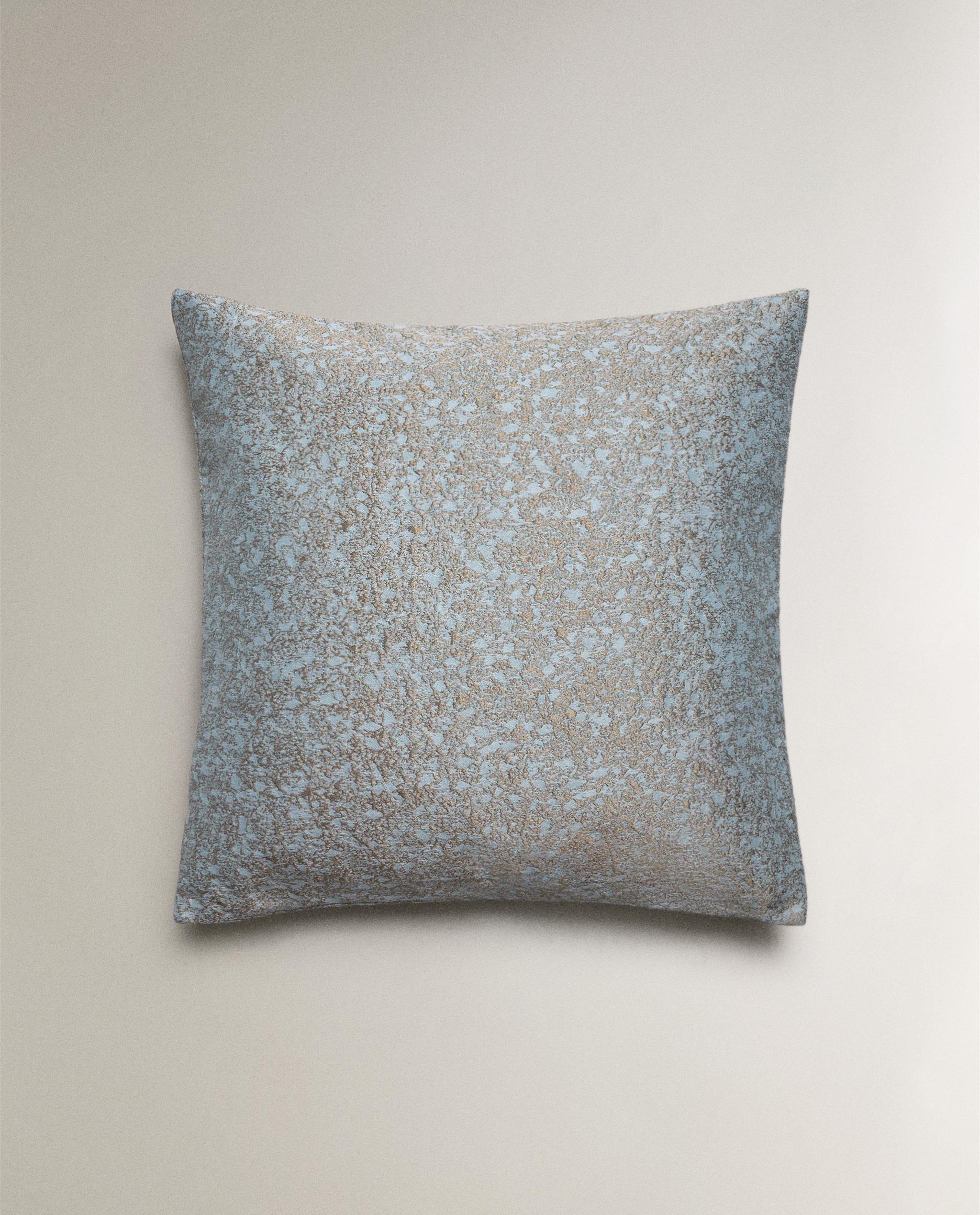 FLORAL JACQUARD CUSHION COVER product thumbnail 5