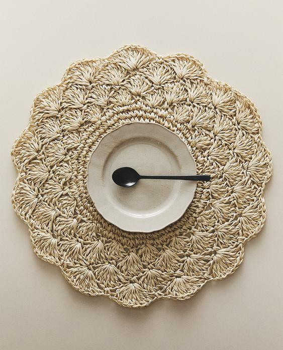 SET DE TABLE CROCHET SET DE TABLE CROCHET