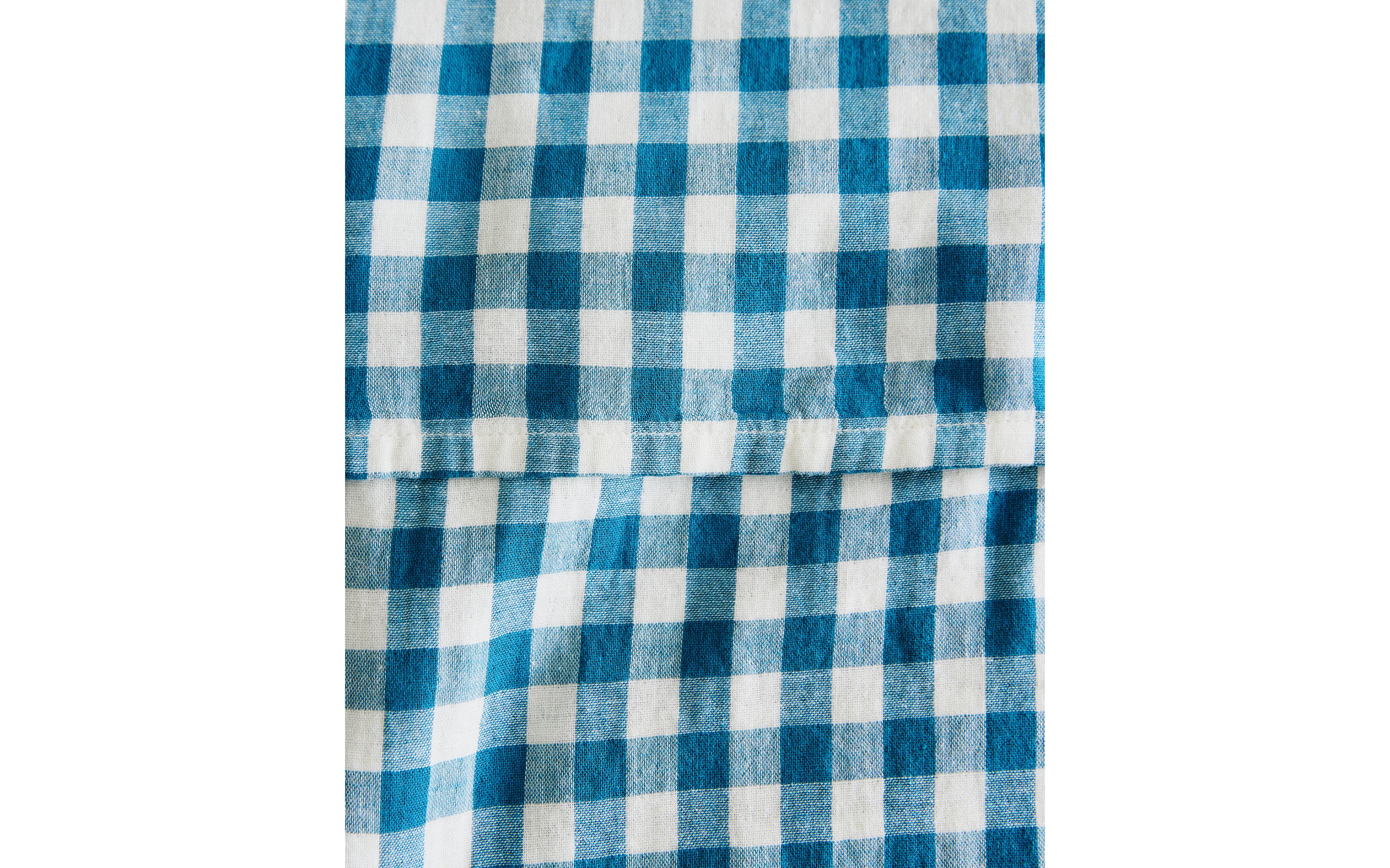 KIDS' CHECK MUSLIN FLAT SHEET product thumbnail 9