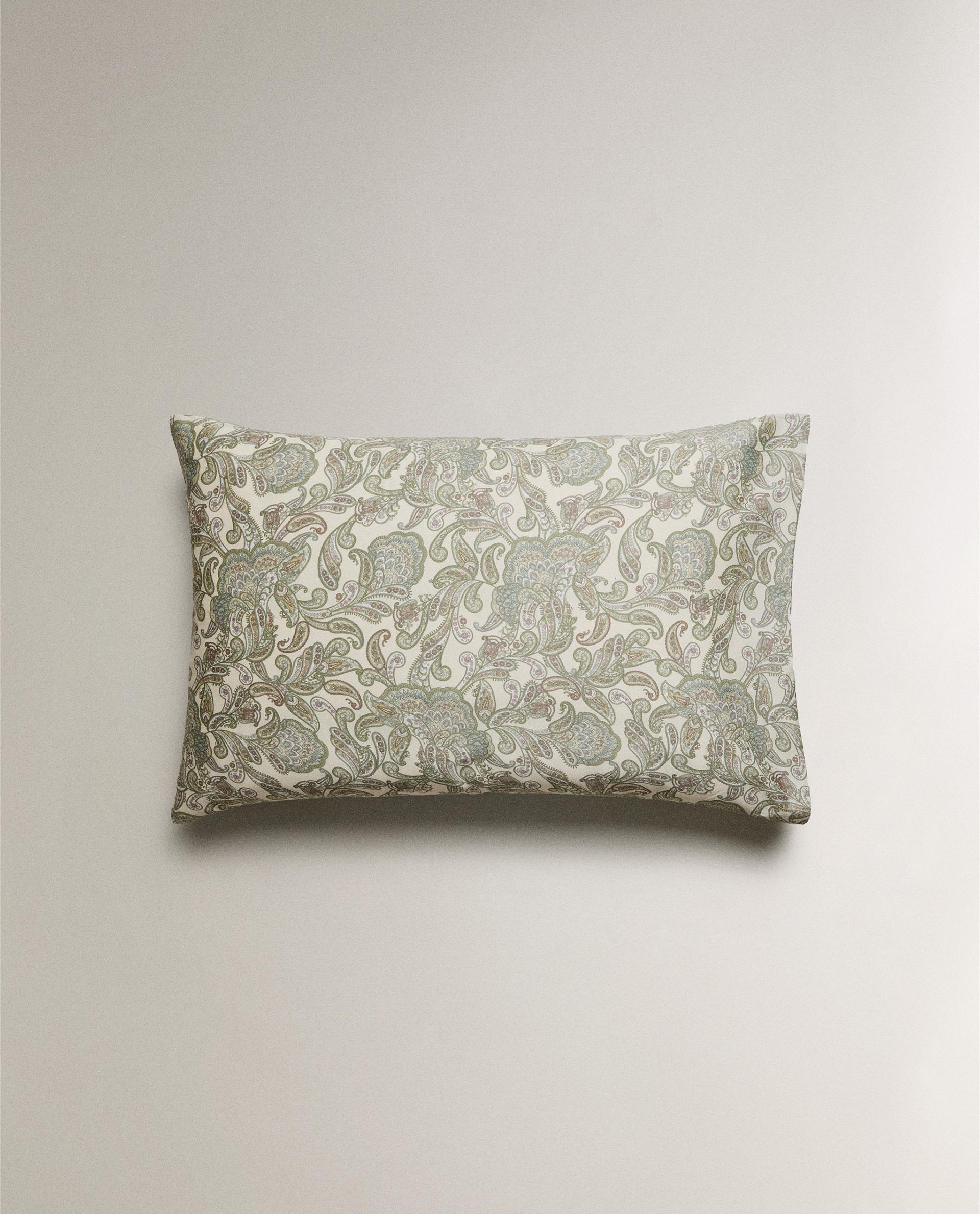 PAISLEY SATEEN PILLOWCASE