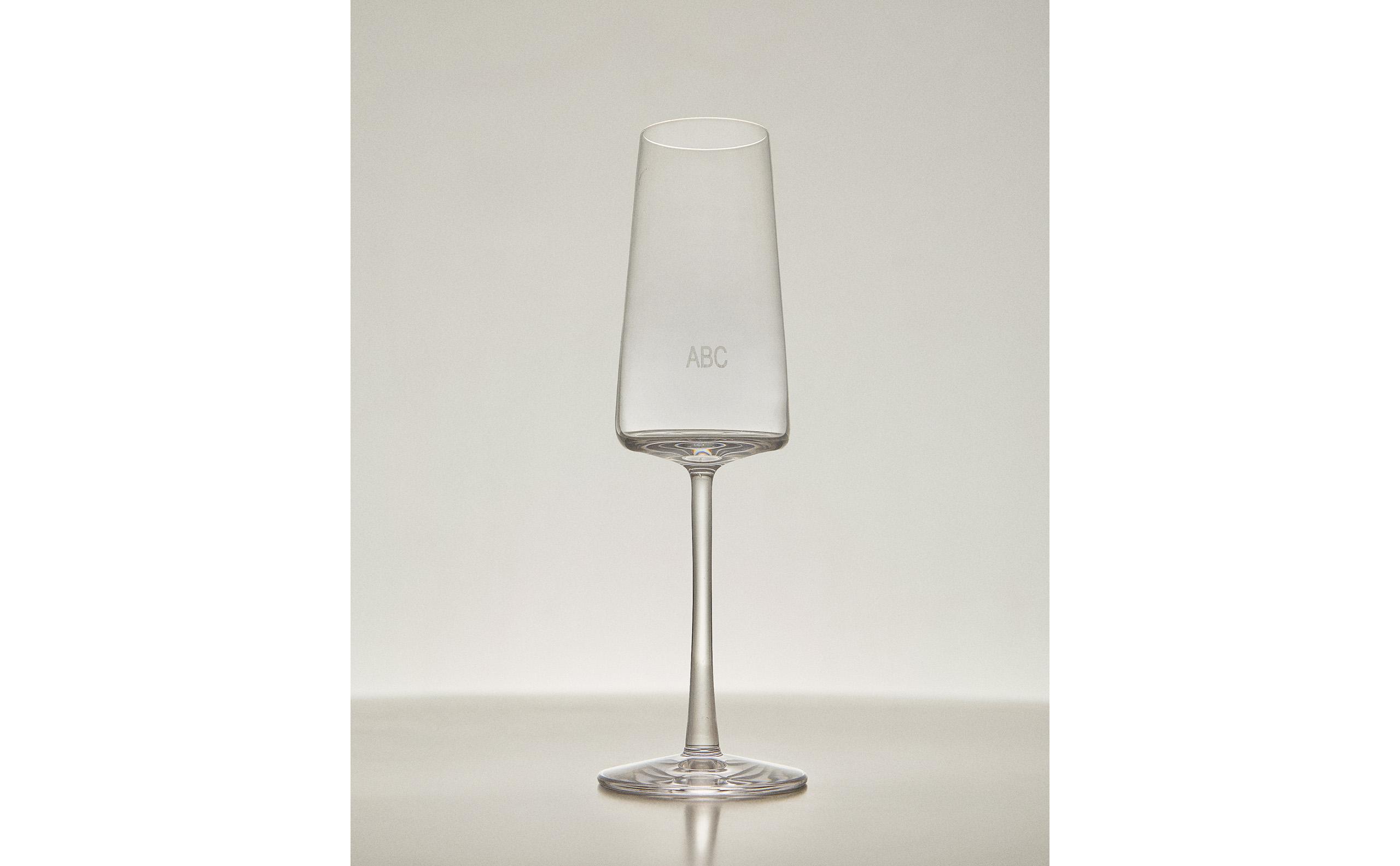 CONICAL CRYSTALLINE FLUTE GLASS product thumbnail 11