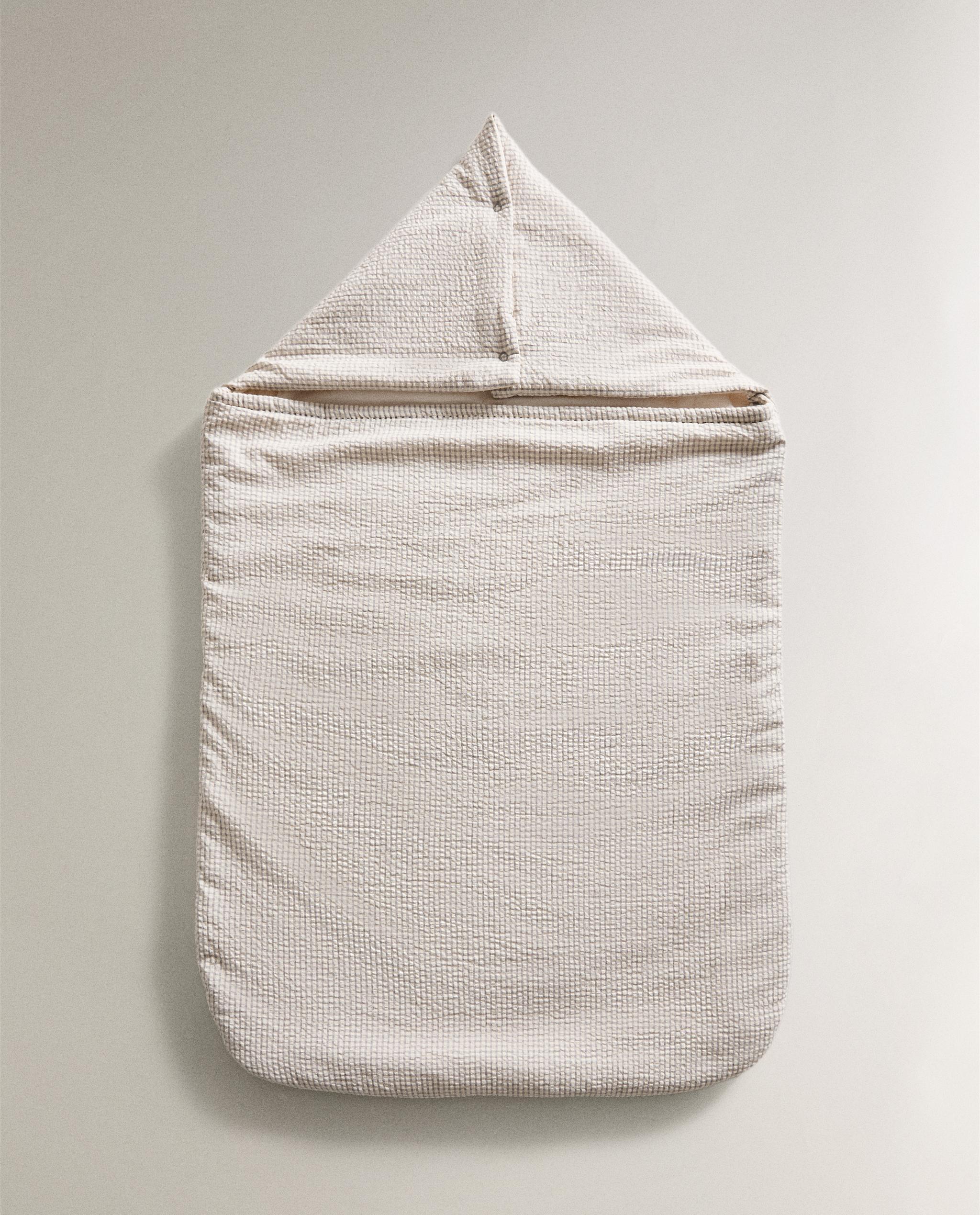 GINGHAM CARRYCOT BABY WRAP Zara Home United States of America