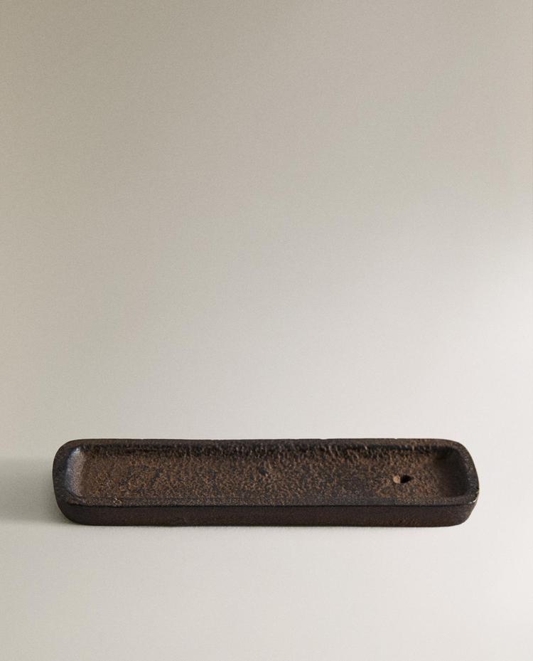 QUEMADOR INCIENSO BANDEJA METAL