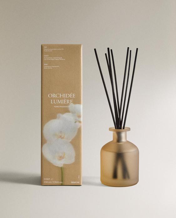(230 ML) DIFUSOR DE AMBIENTE COM VARETAS ORCHIDÉE LUMIÉRE