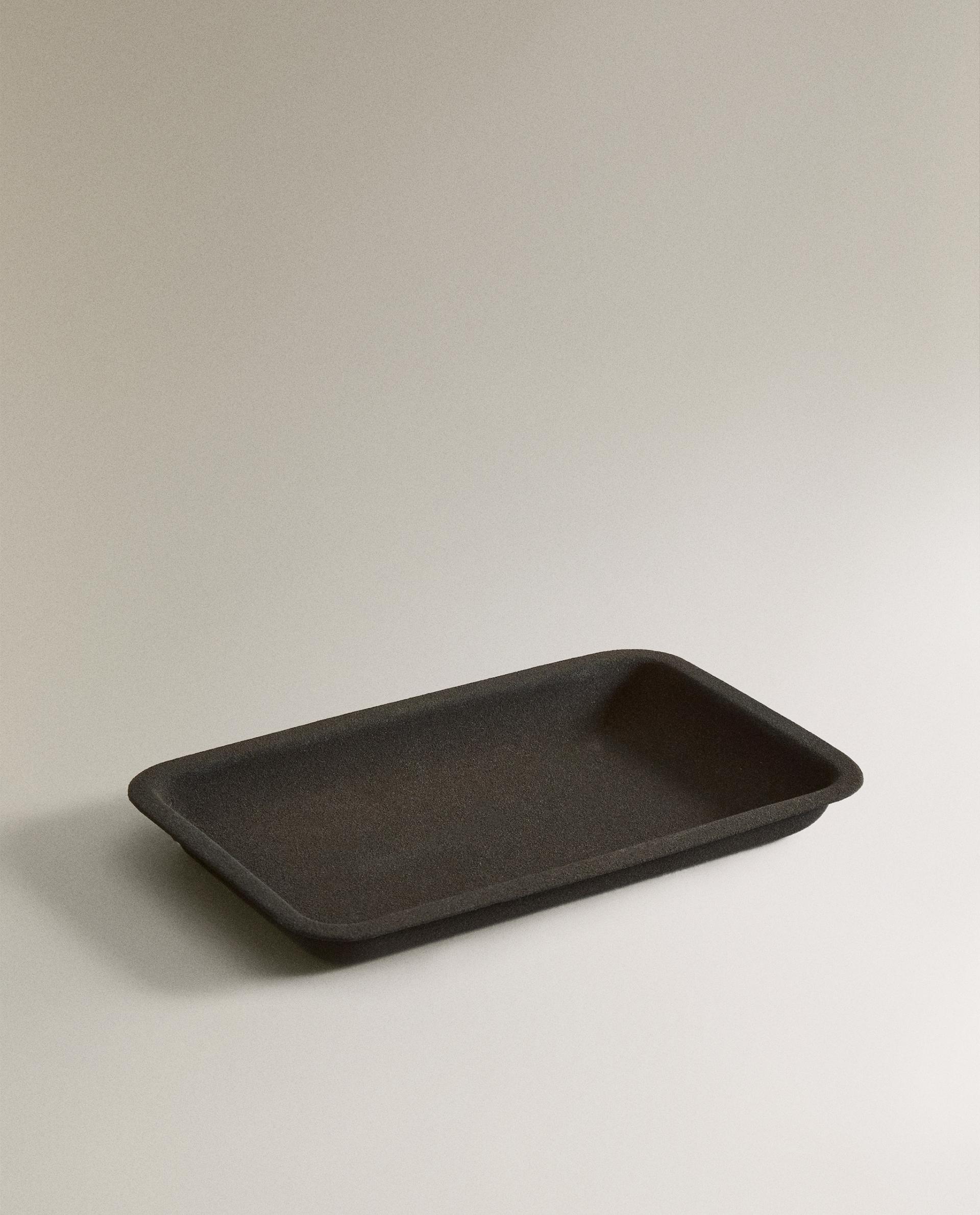DARK METAL BATHROOM TRAY | Zara Home United States of America