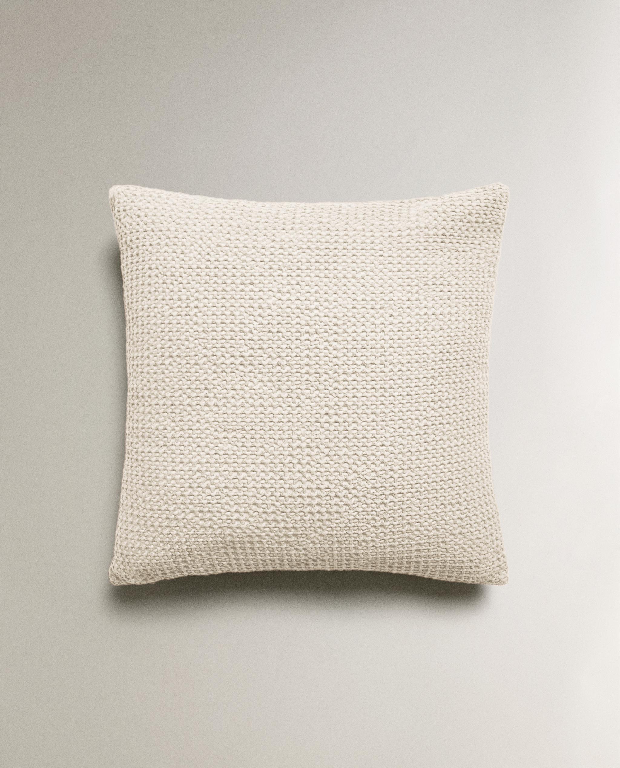 クッションカバー ワッフルファブリック | Zara Home 日本/Japan