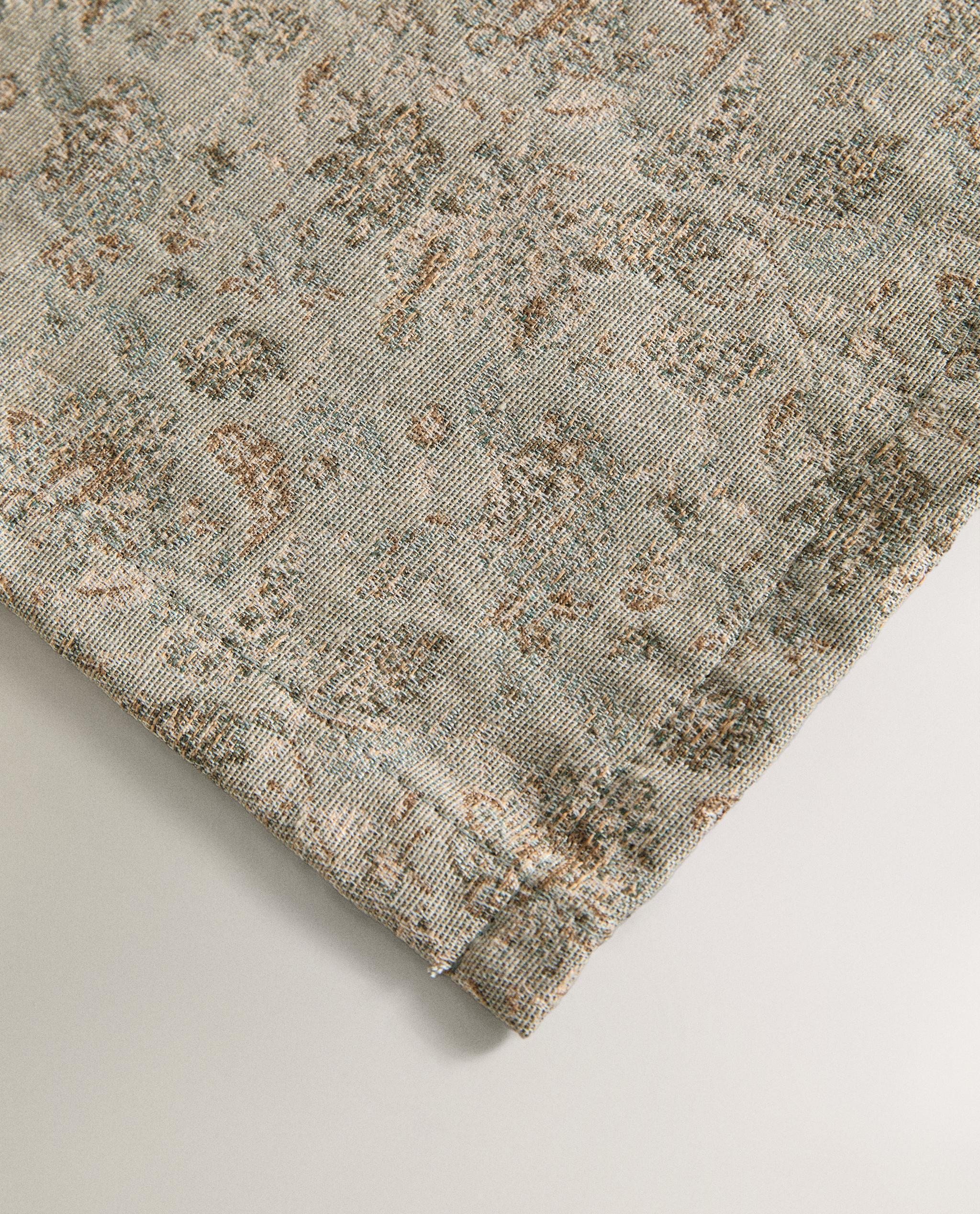 FLORAL JACQUARD TABLECLOTH product thumbnail 7