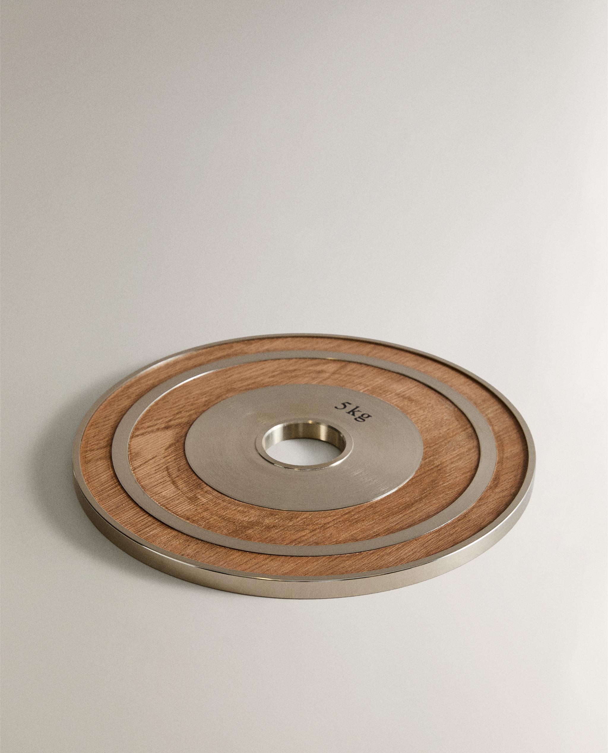 SET OF WOODEN DISC WEIGHTS (SET OF 2) product thumbnail 4